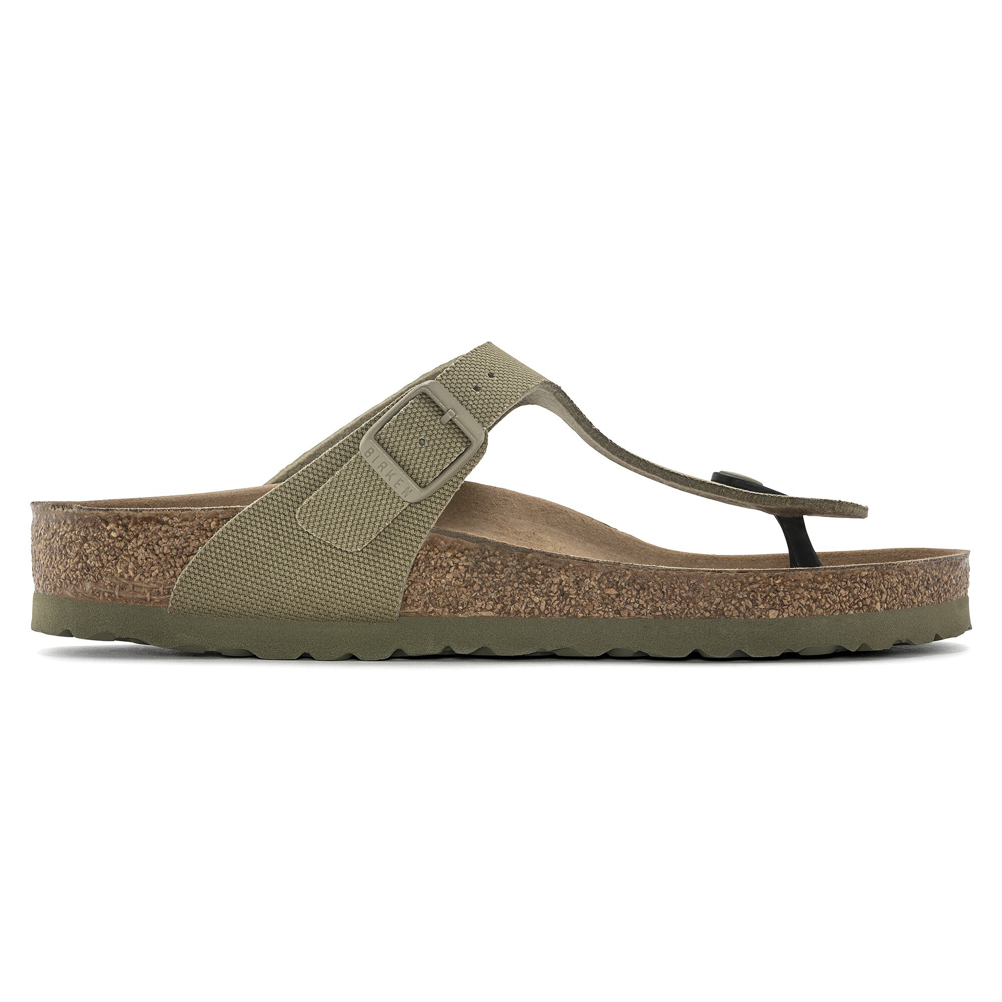 Gizeh Vegan Textile Faded Khaki | BIRKENSTOCK