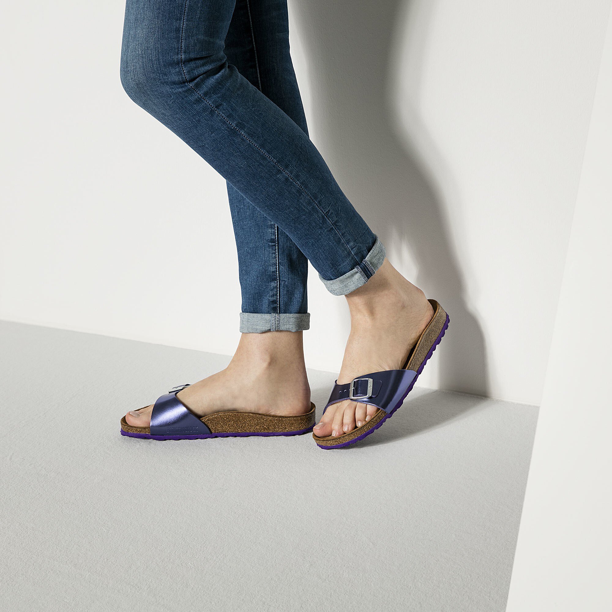 birkenstock violet metallic