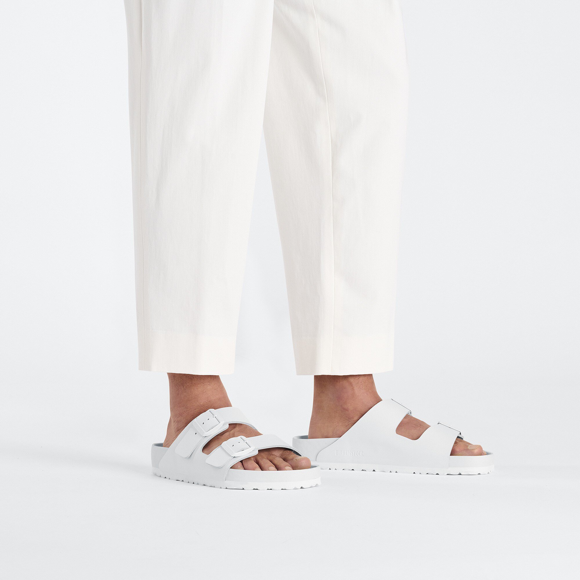 Arizona Smooth Leather White | BIRKENSTOCK
