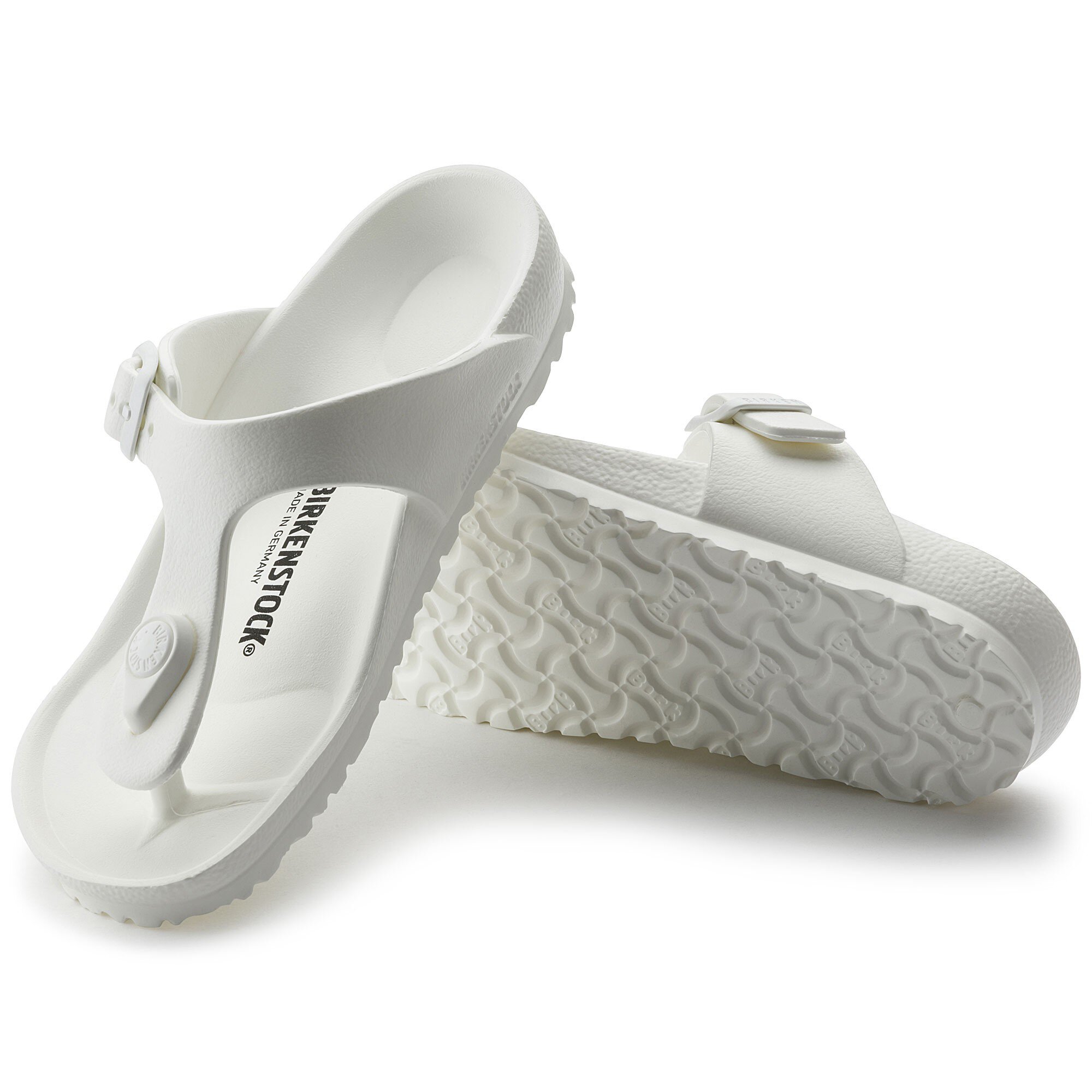 Birkenstock gizeh essentials white Clearance