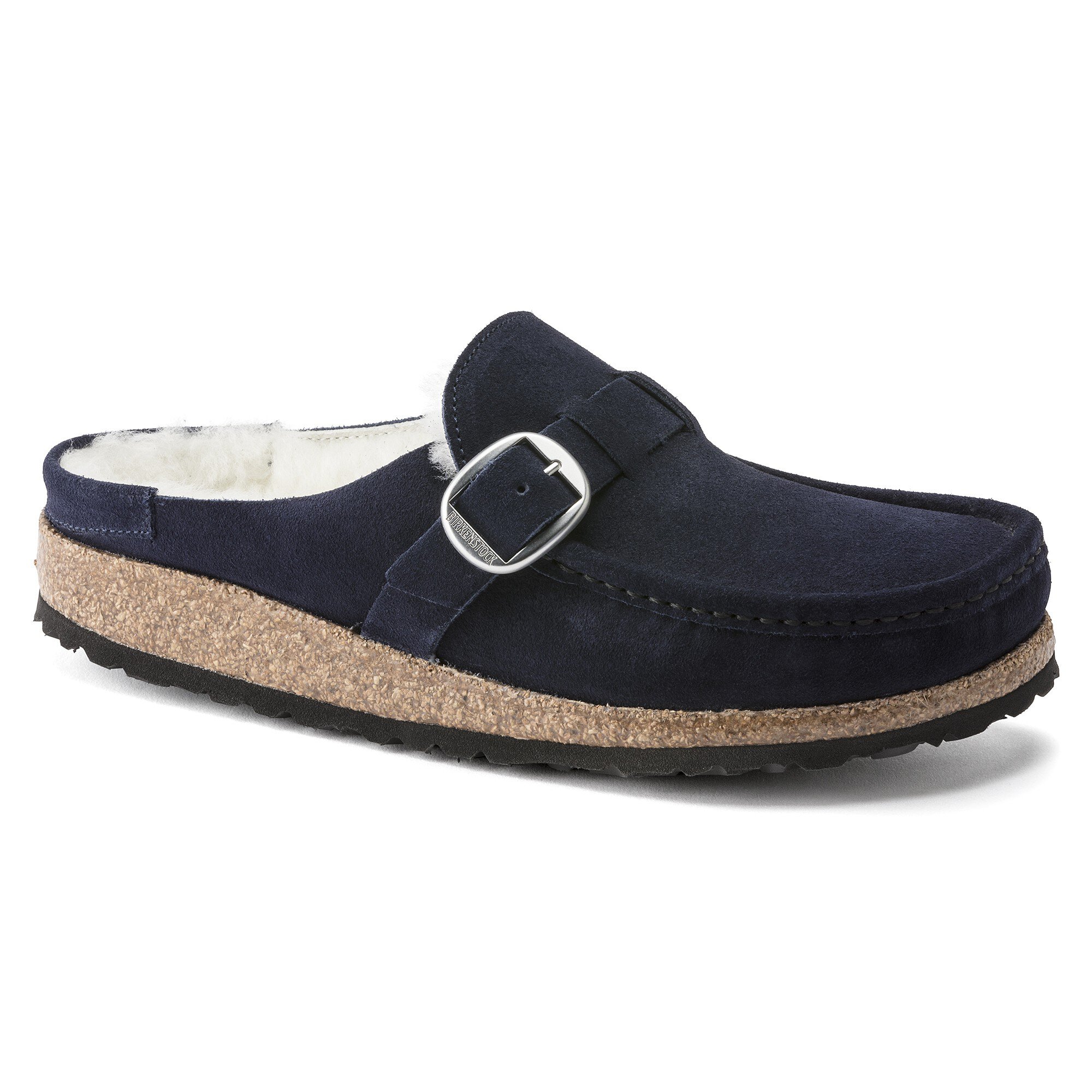 Birkenstock navy 2025 shearling