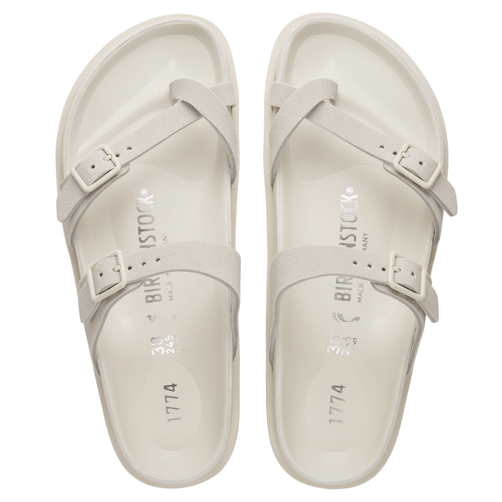 Birkenstock mayari silver sales 38