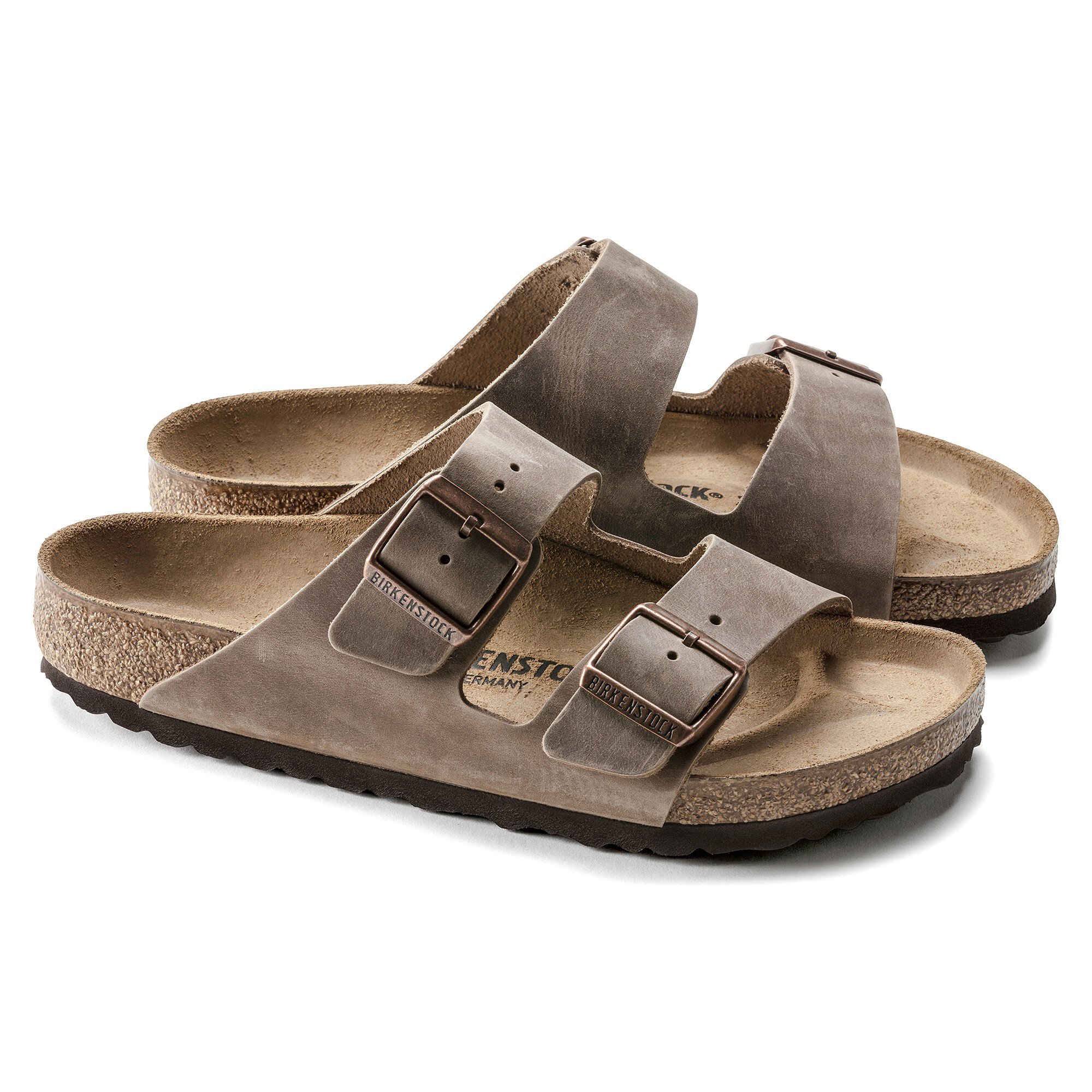 Kassér Trin Anoi Arizona Oiled Leather Tobacco Brown | BIRKENSTOCK