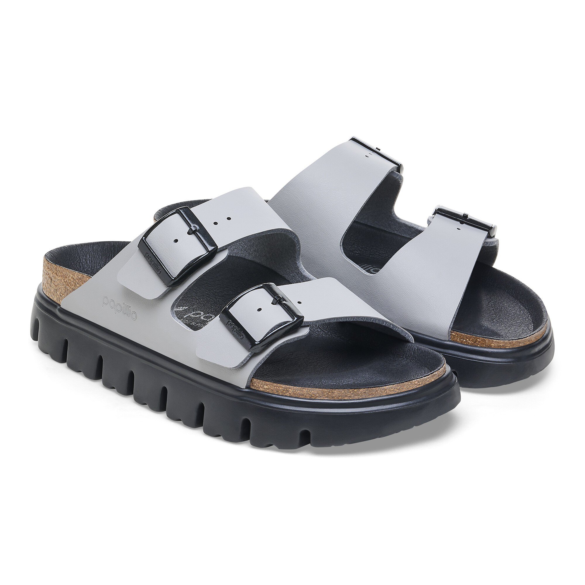 【未使用】BIRKENSTOCK papillio arizona chunky Amazon.com | Birkenstock Arizona CH Ochre Suede 40 N EU | Slides