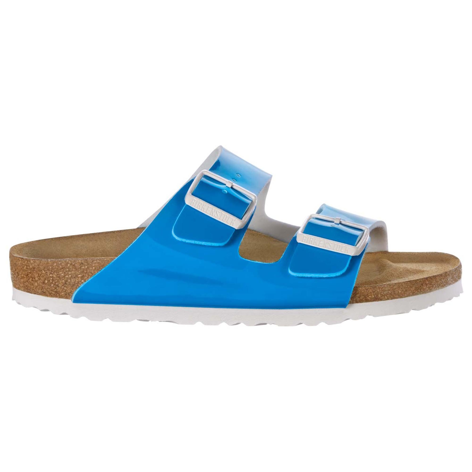 blue patent birkenstocks