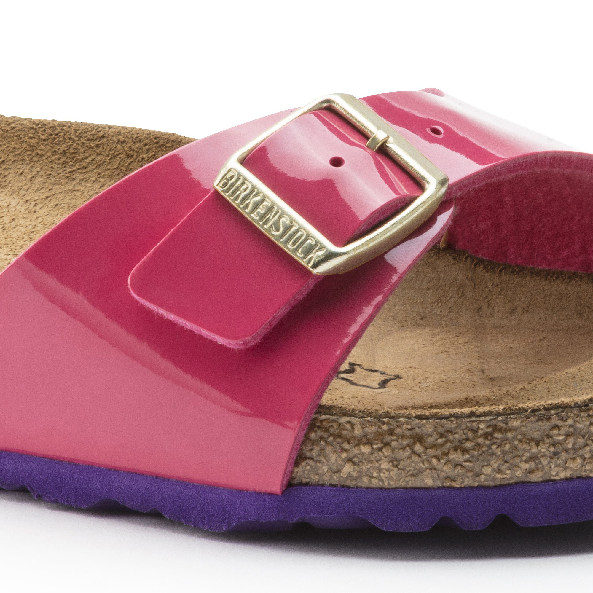 Zakenman Leeg de prullenbak studio Madrid Birko-Flor Patent Pink Patent | BIRKENSTOCK