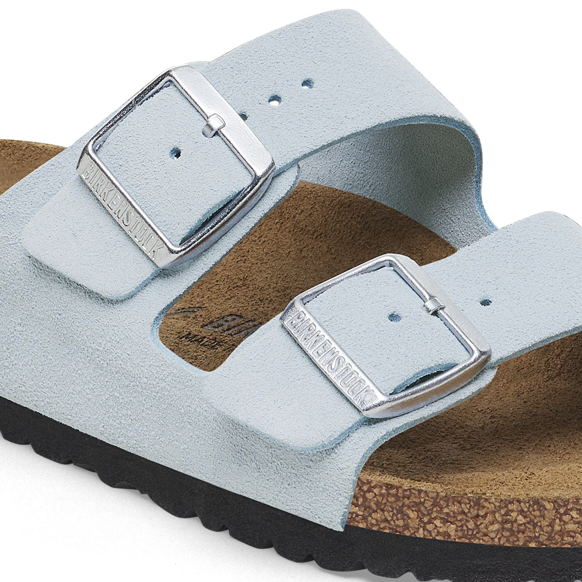 【BIRKENSTOCK】Arizona サンダル ブルー スエード スリッポン Arizona / アリゾナ スエードレザー ベビーブルー | BIRKENSTOCK