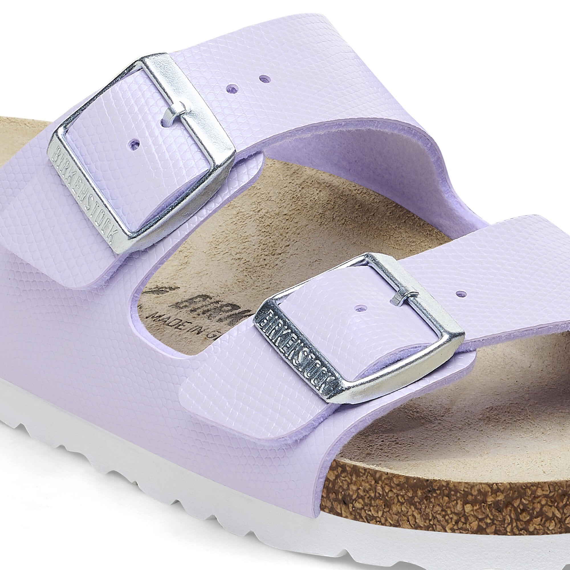 Arizona BS Birko-Flor Embossed Shiny Lizard Purple Fog