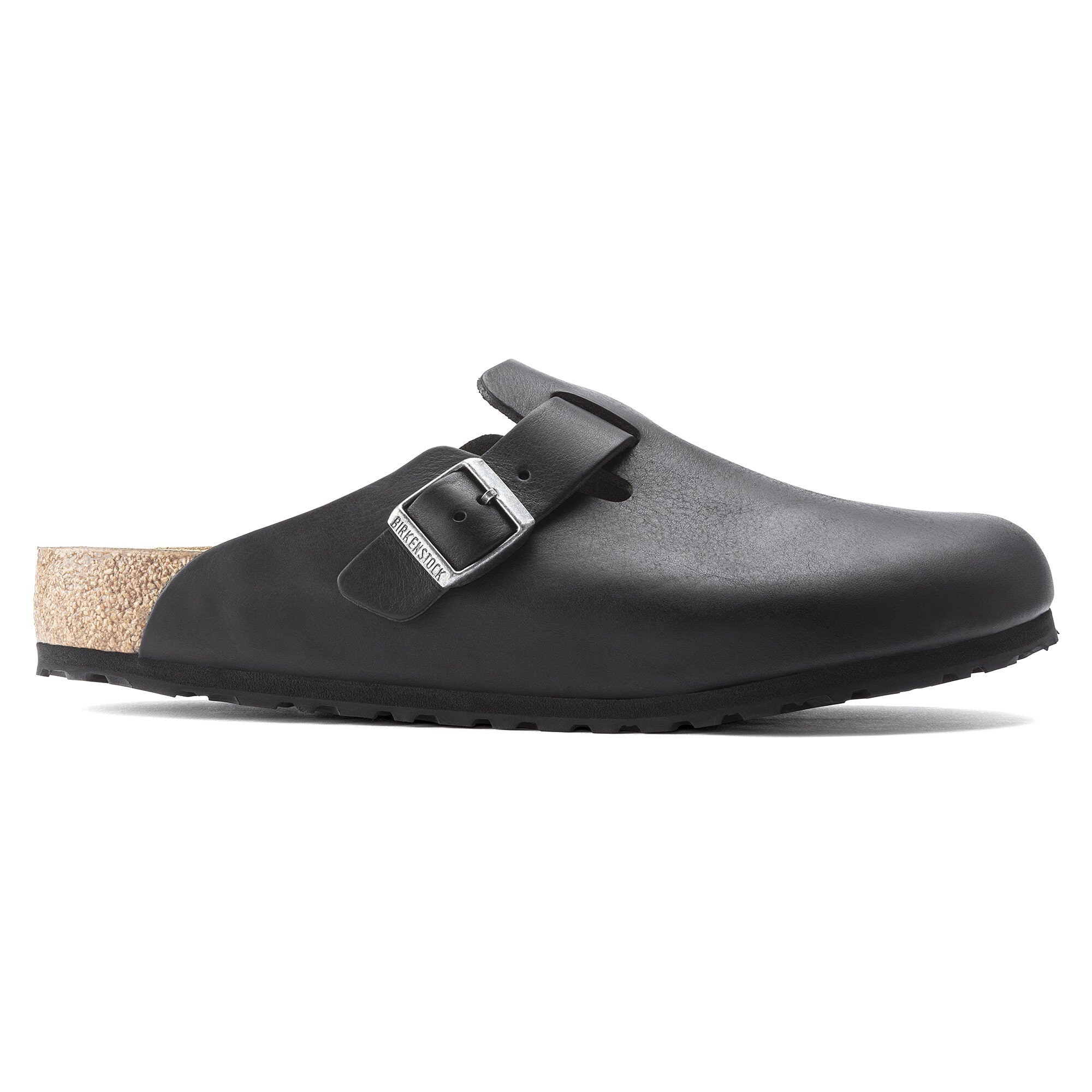 Boston Grip Leather Vintage Wood Black | BIRKENSTOCK
