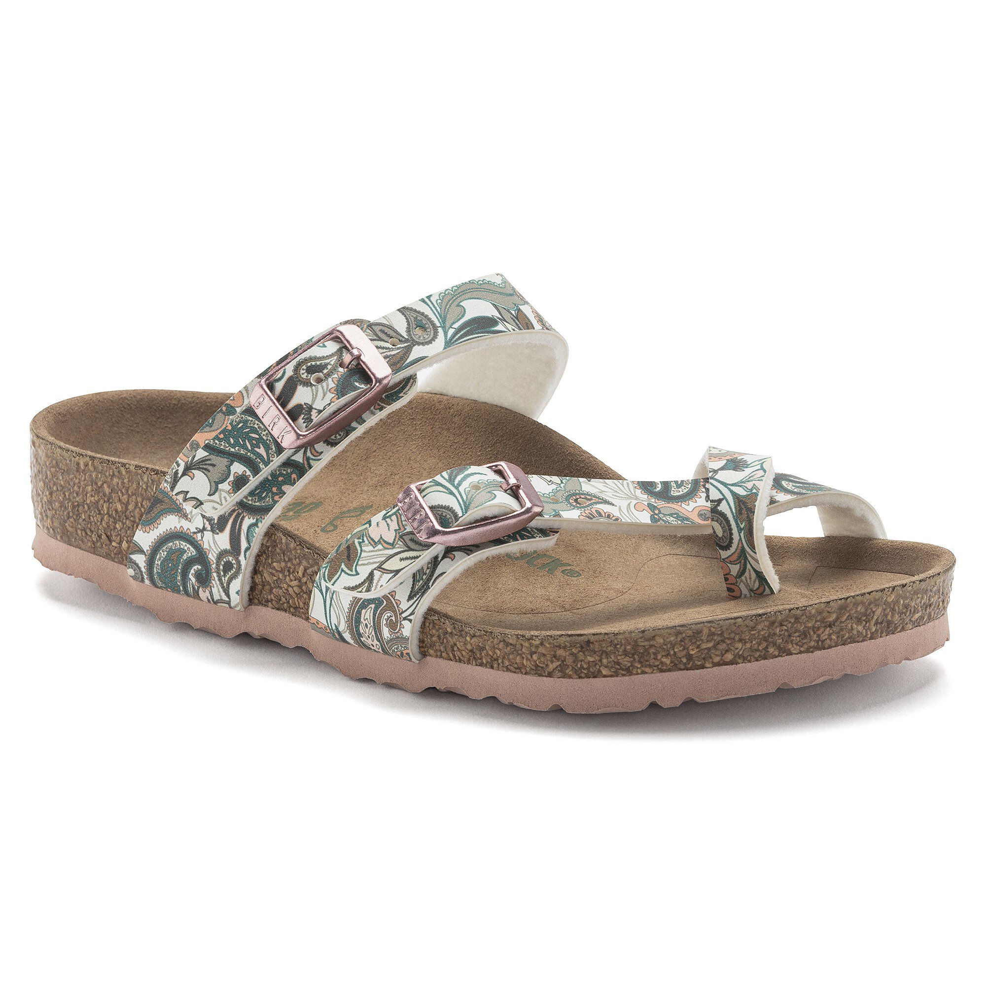 Mayari Kids Birko-Flor Paisley Light Rose | BIRKENSTOCK