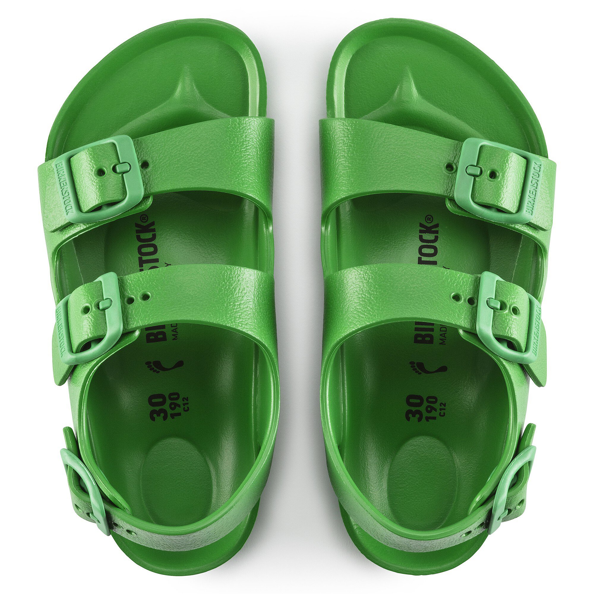 Birkenstock arizona hot sale eva neon green