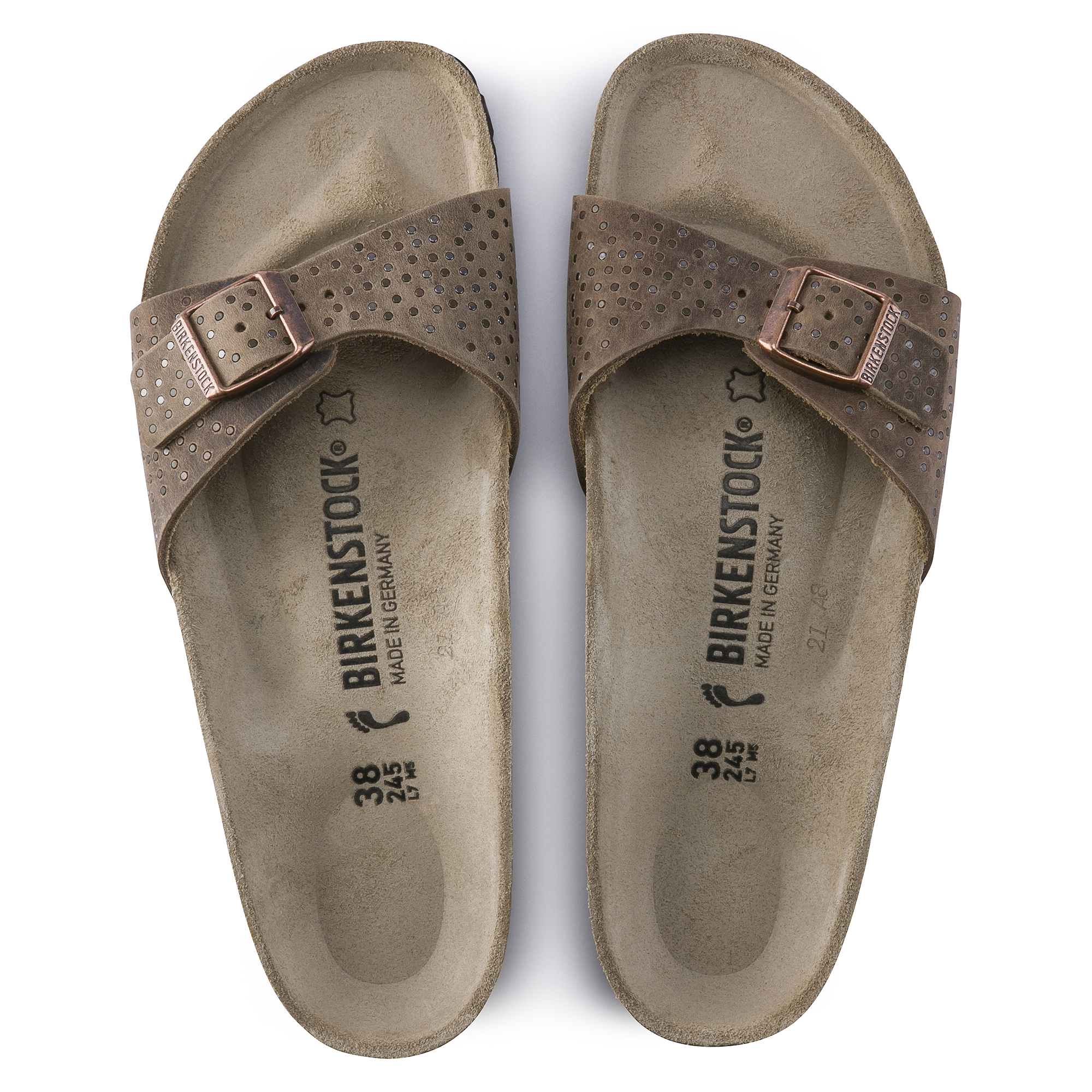 birkenstock madrid oiled leather sandals