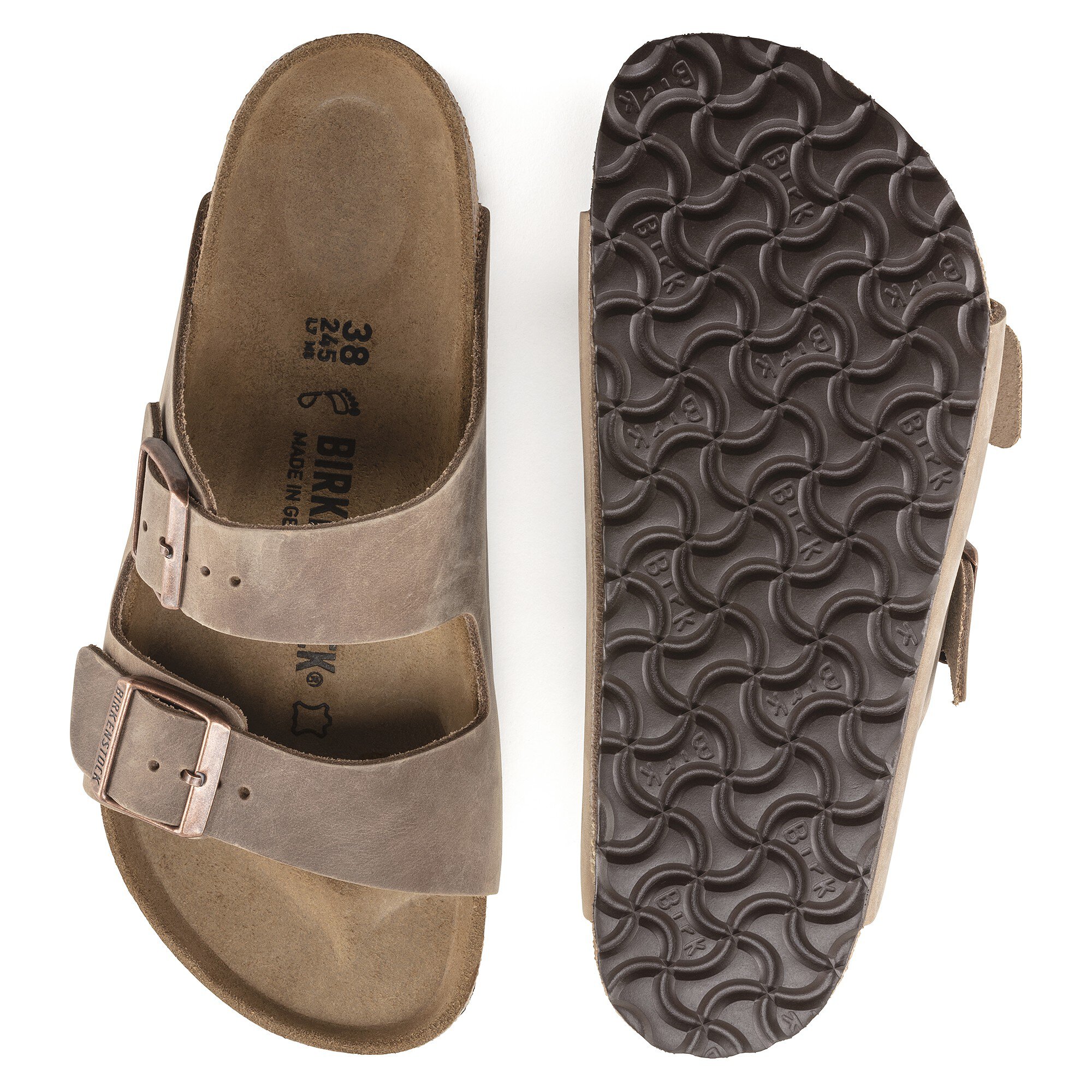 Arizona Naturleder Geölt Tabacco Brown | BIRKENSTOCK