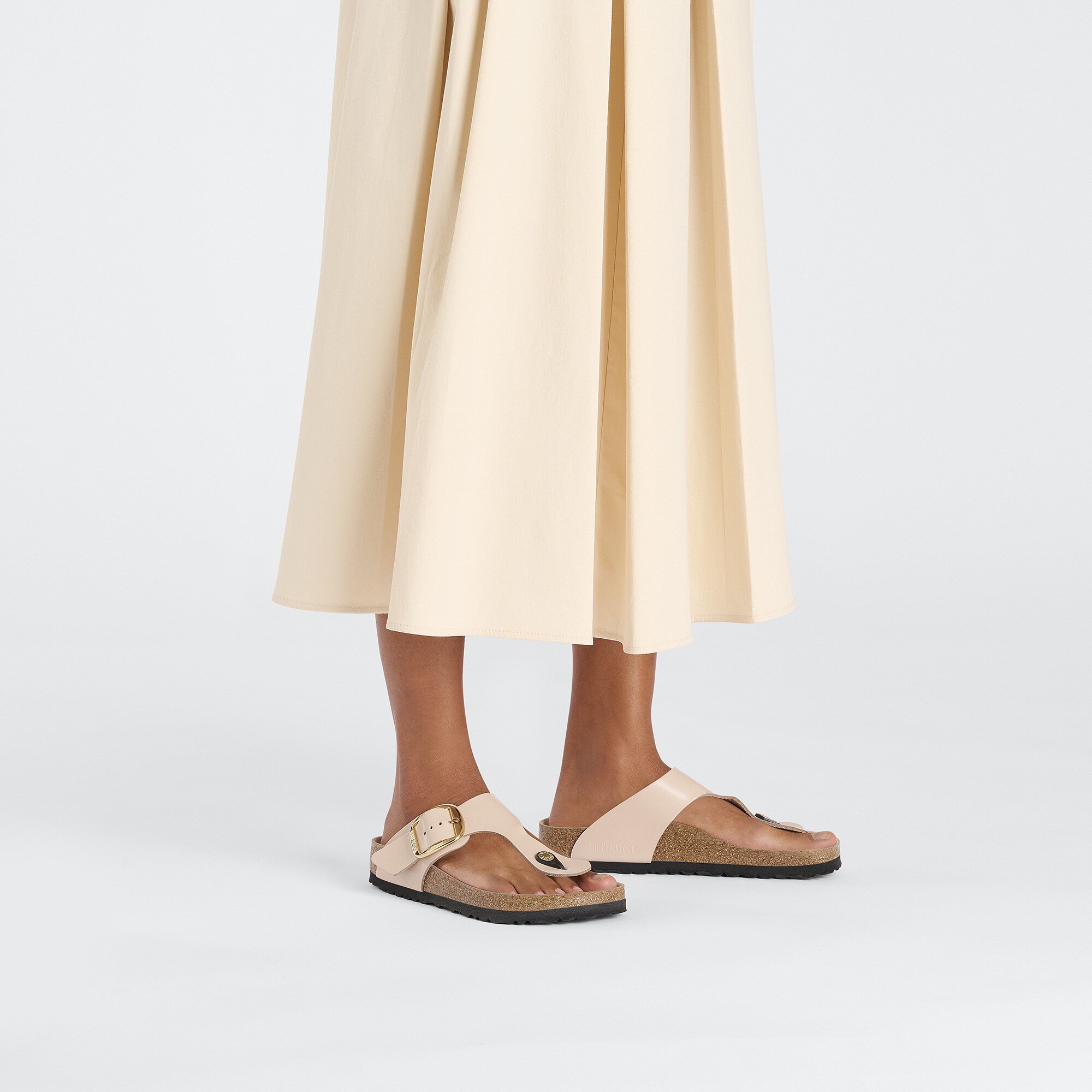 white sliders wide fit