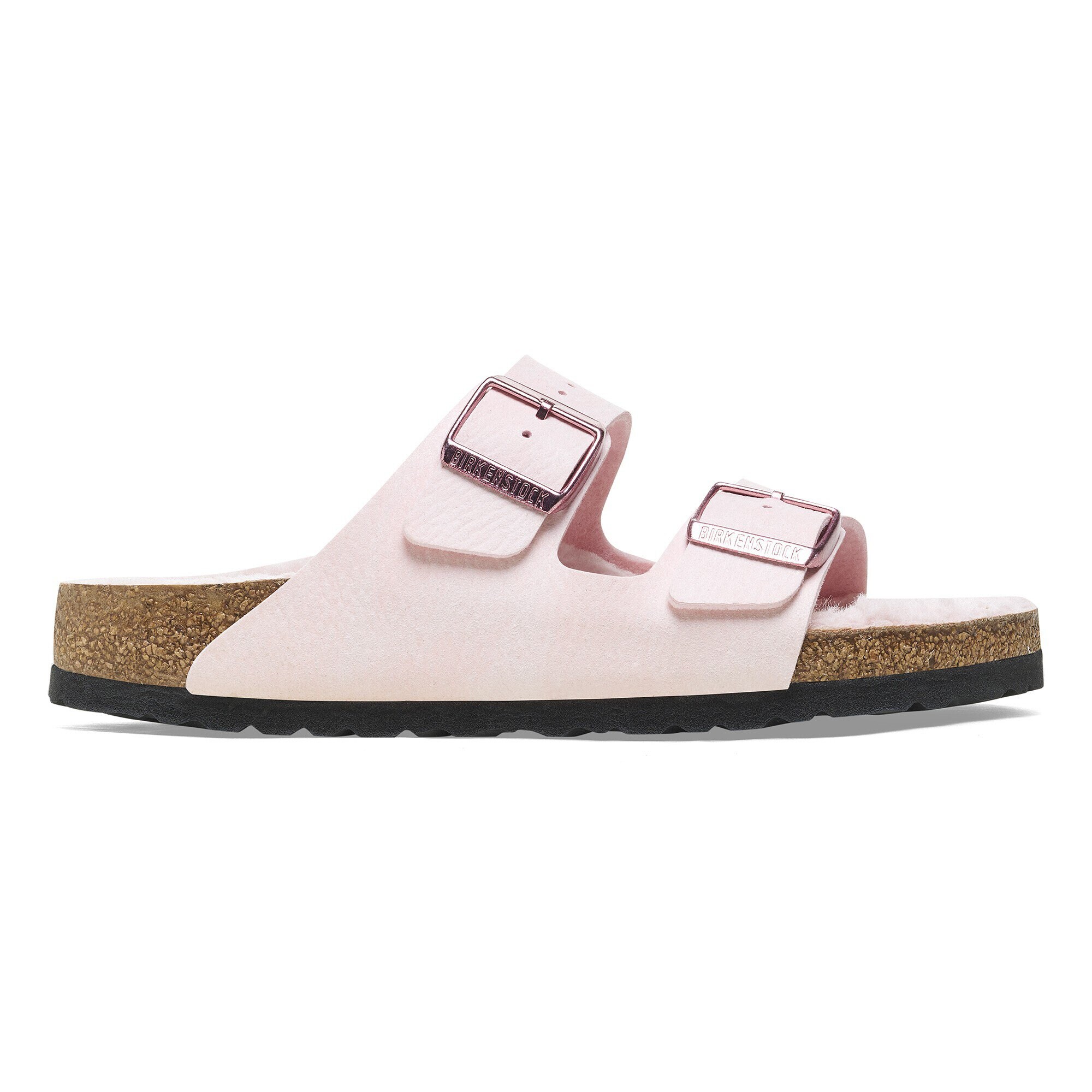 Birkenstock arizona two strap sandals rose suede shop