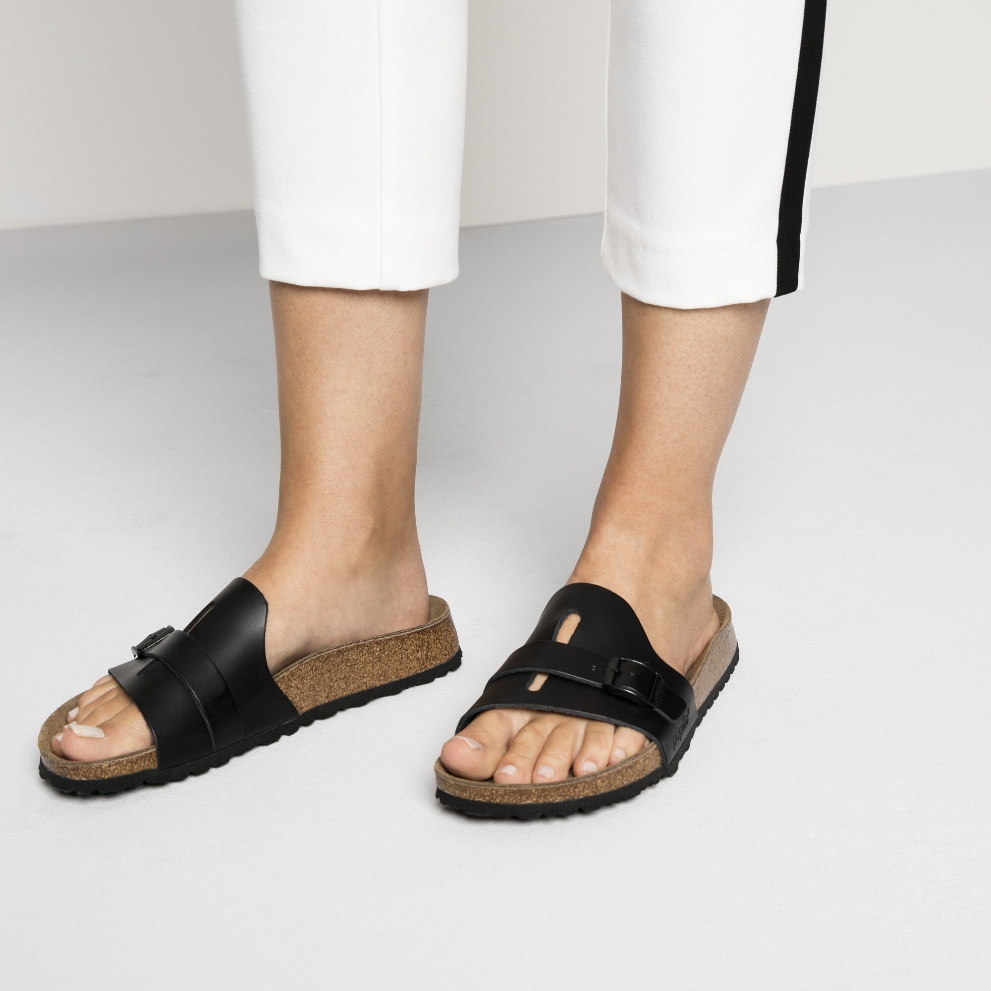 birkenstock fur slides
