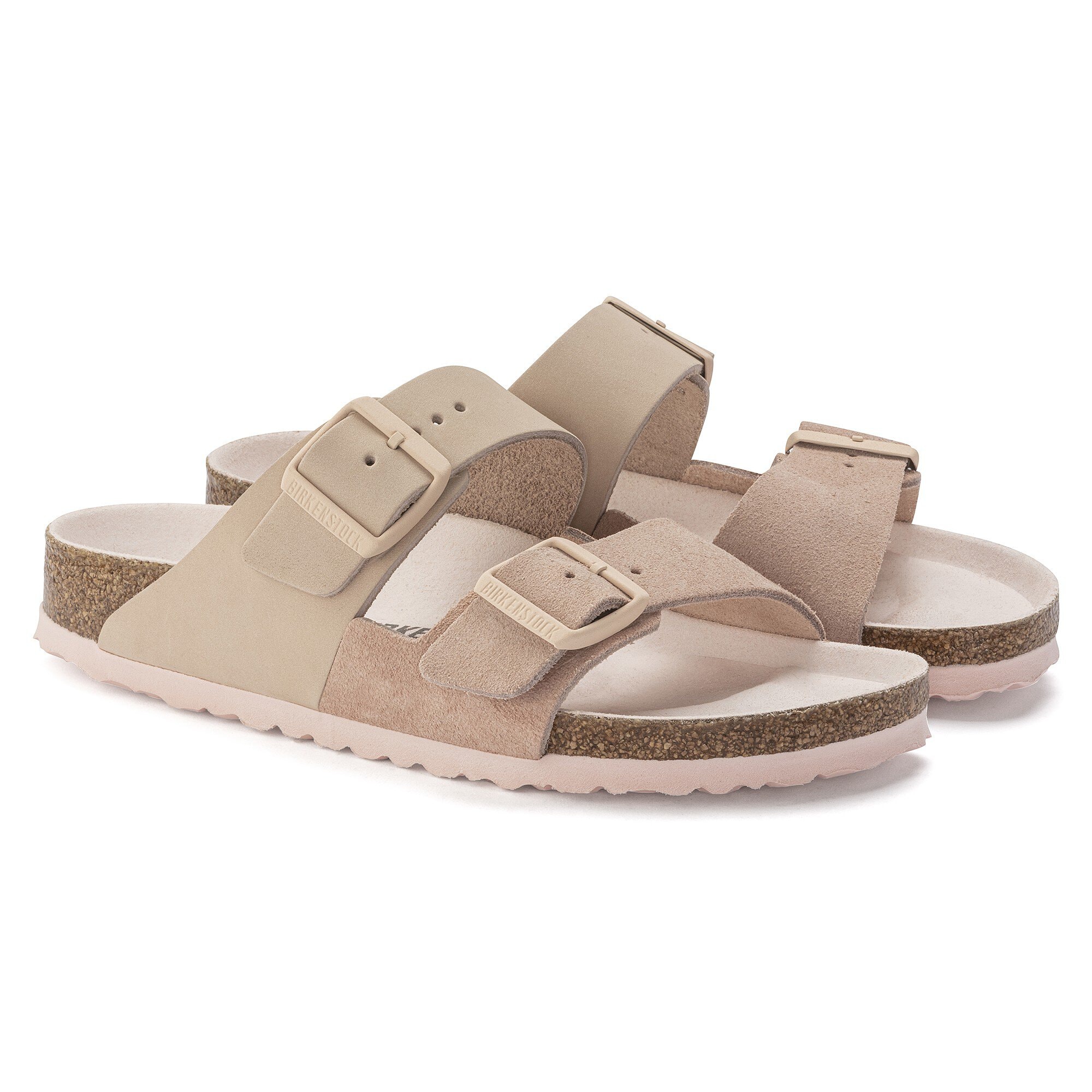 i går kæde regulere Arizona Split Nubuck/Suede Leather Light Rose | BIRKENSTOCK