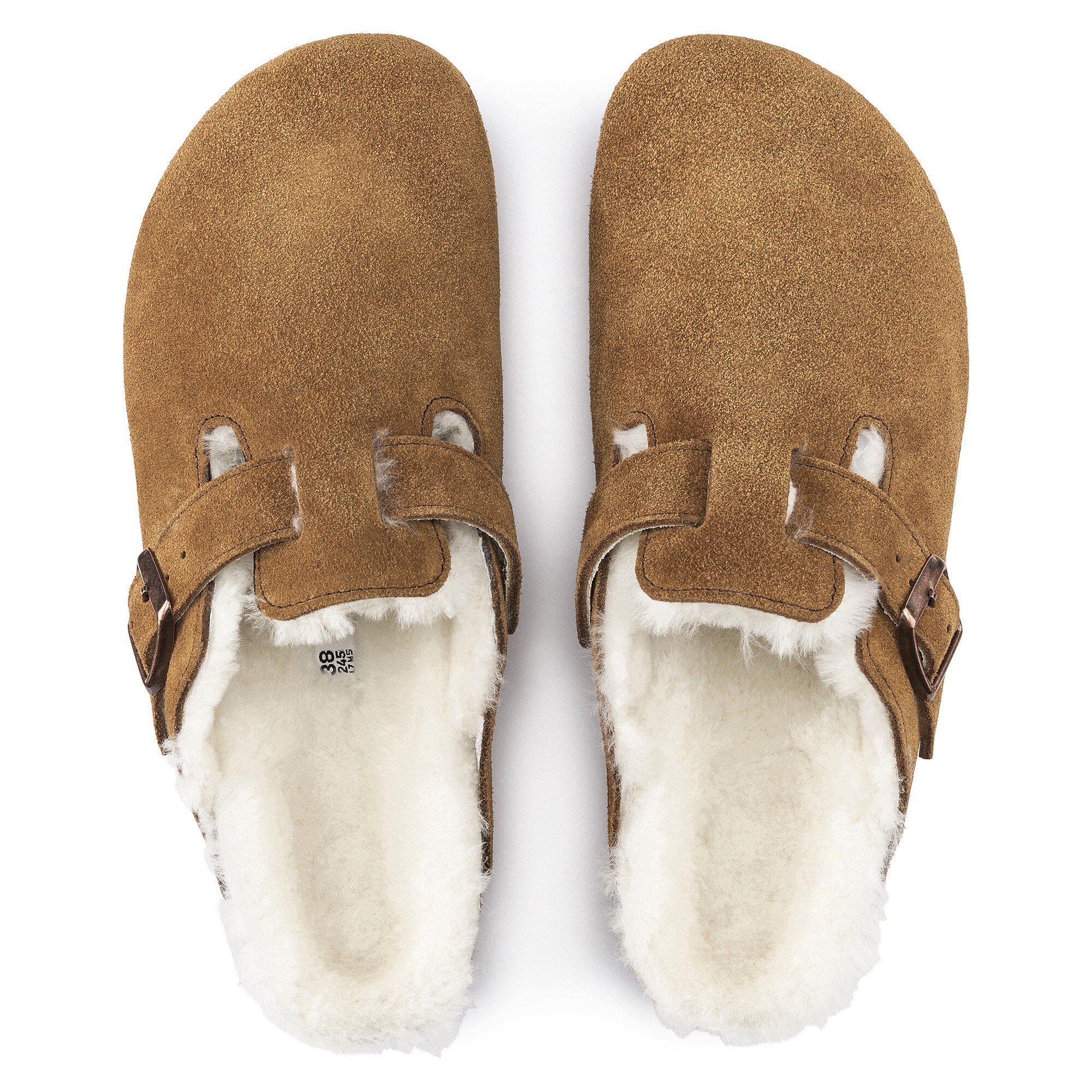 mink fur birkenstocks