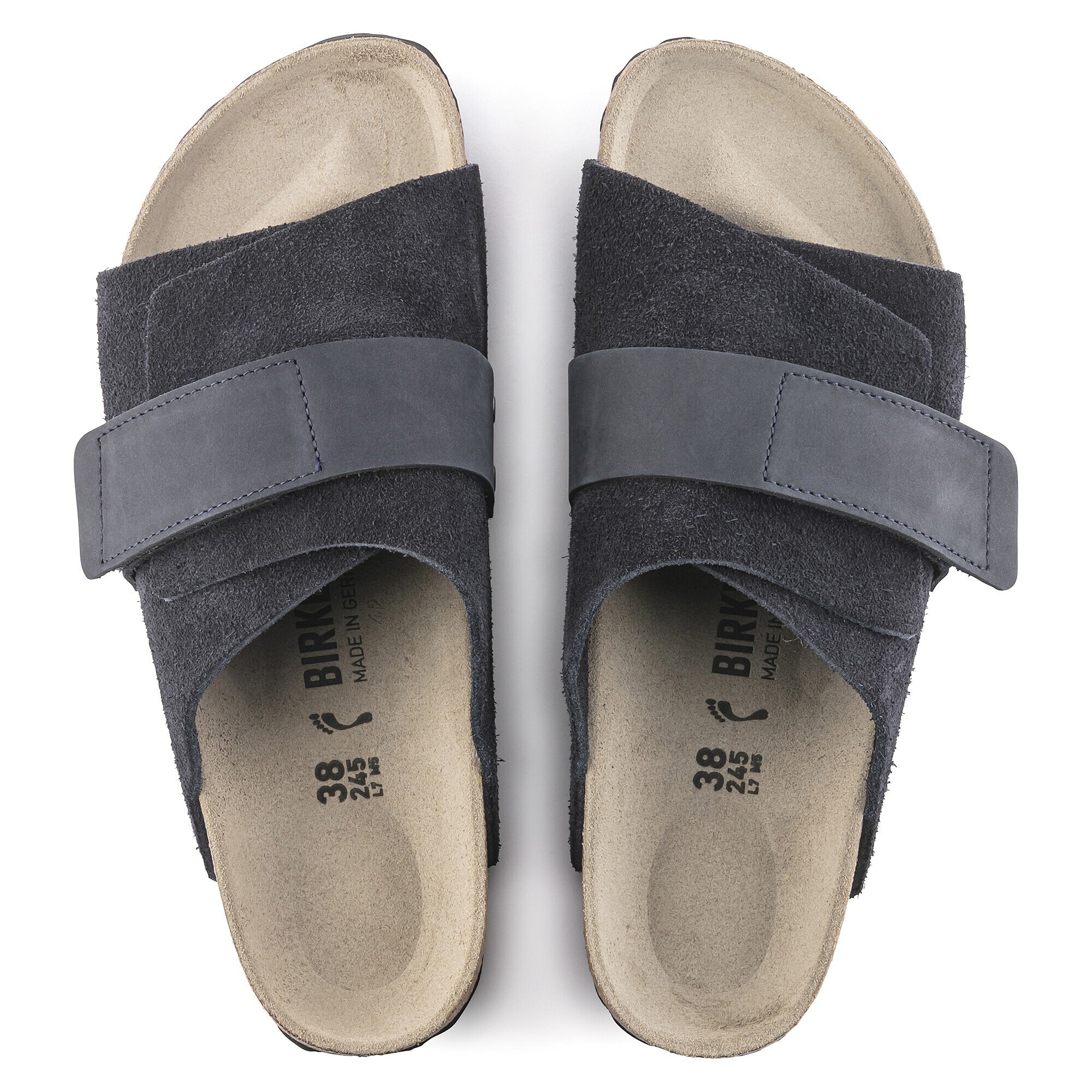 Kyoto / キョウト ヌバック/スエードレザー ミッドナイト | BIRKENSTOCK