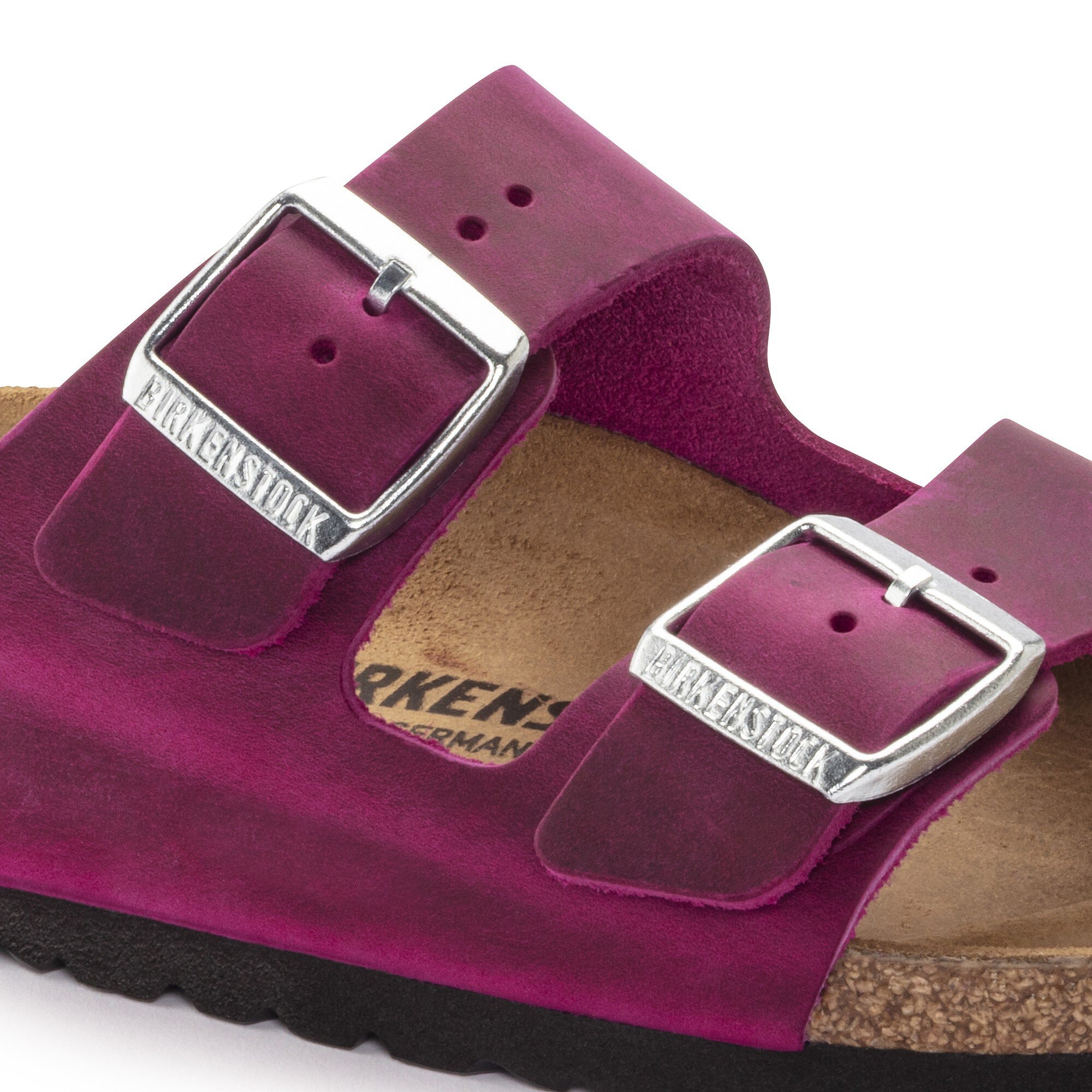 Women's Birkenstock Arizona Shearling Sandals Fuchsia