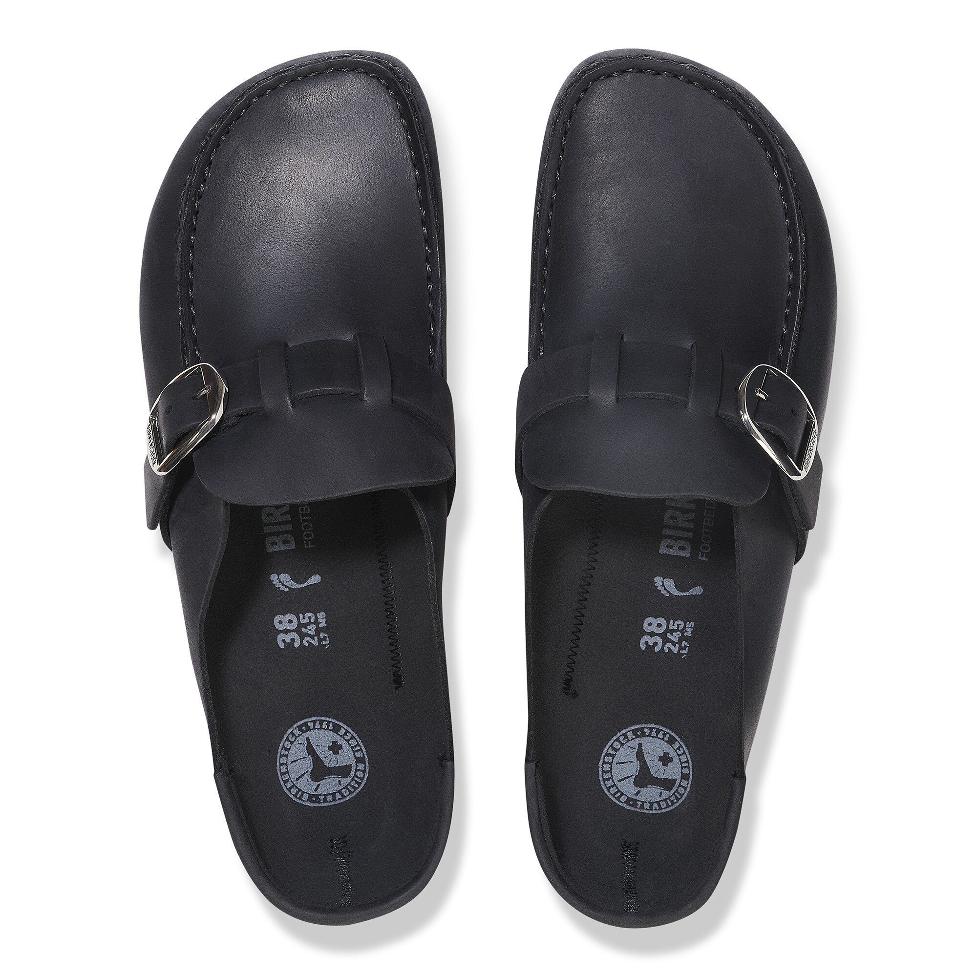 birkenstock leather buckley