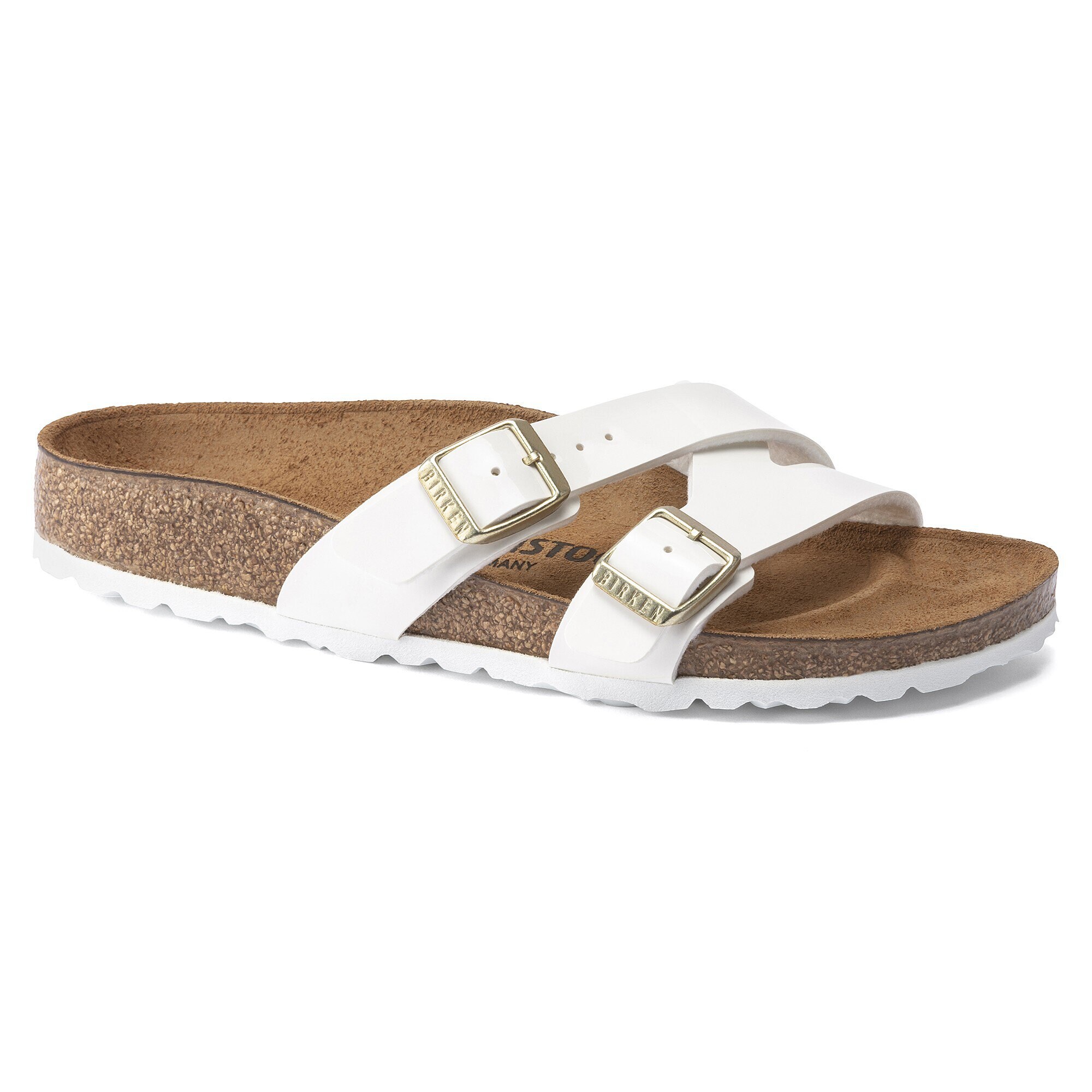 birkenstock yao black patent