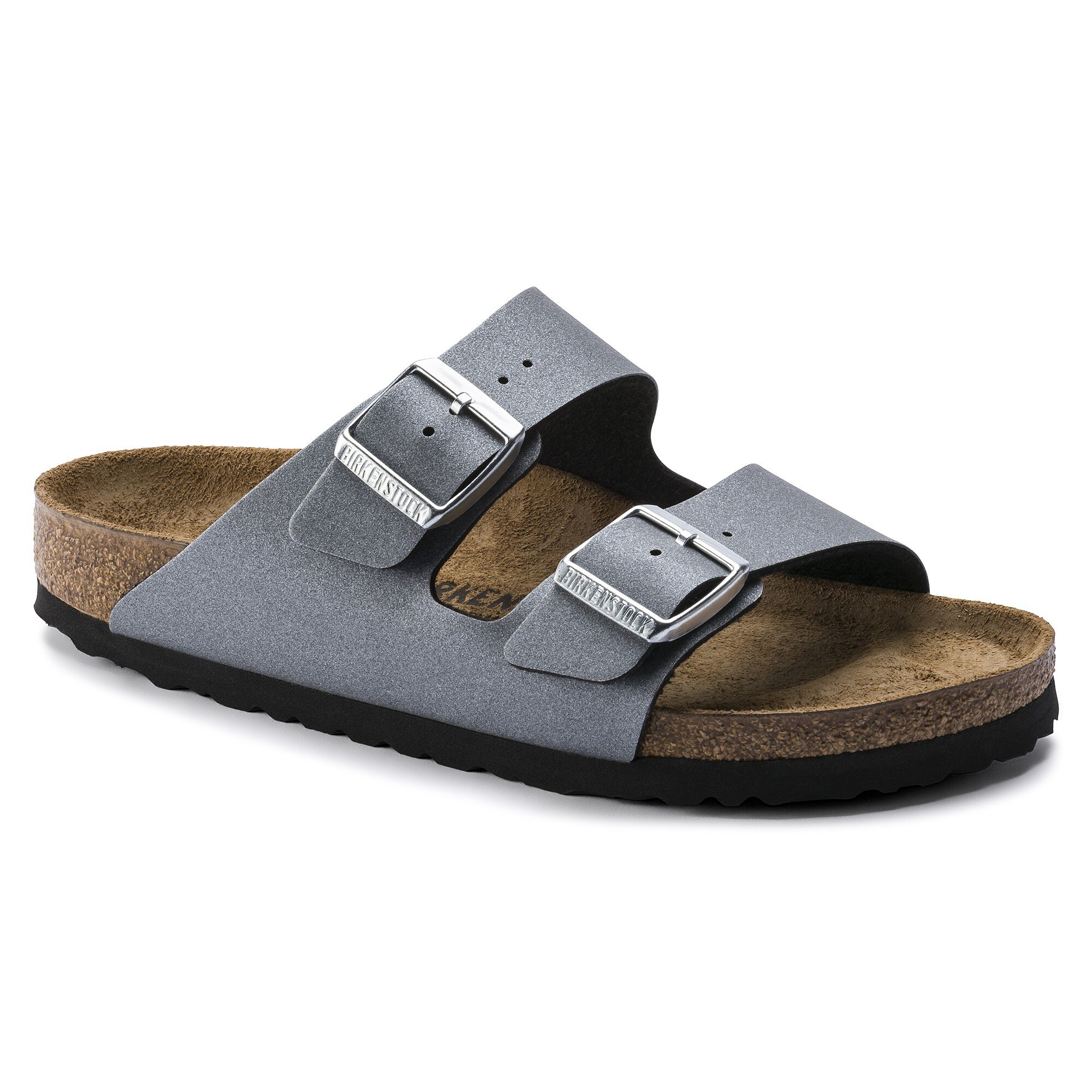 arizona icy metallic birkenstock