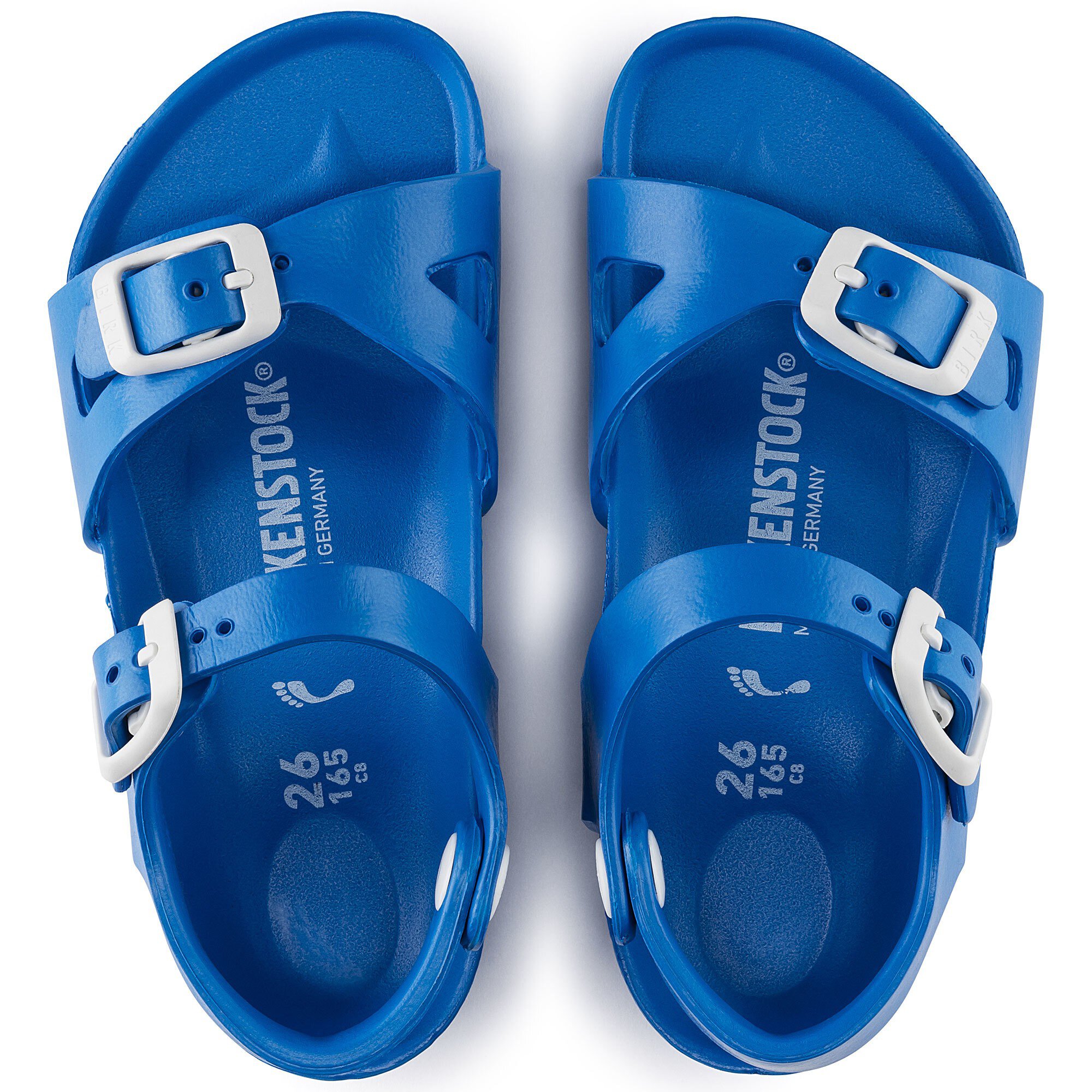 Birkenstock arizona eva scuba blue sale