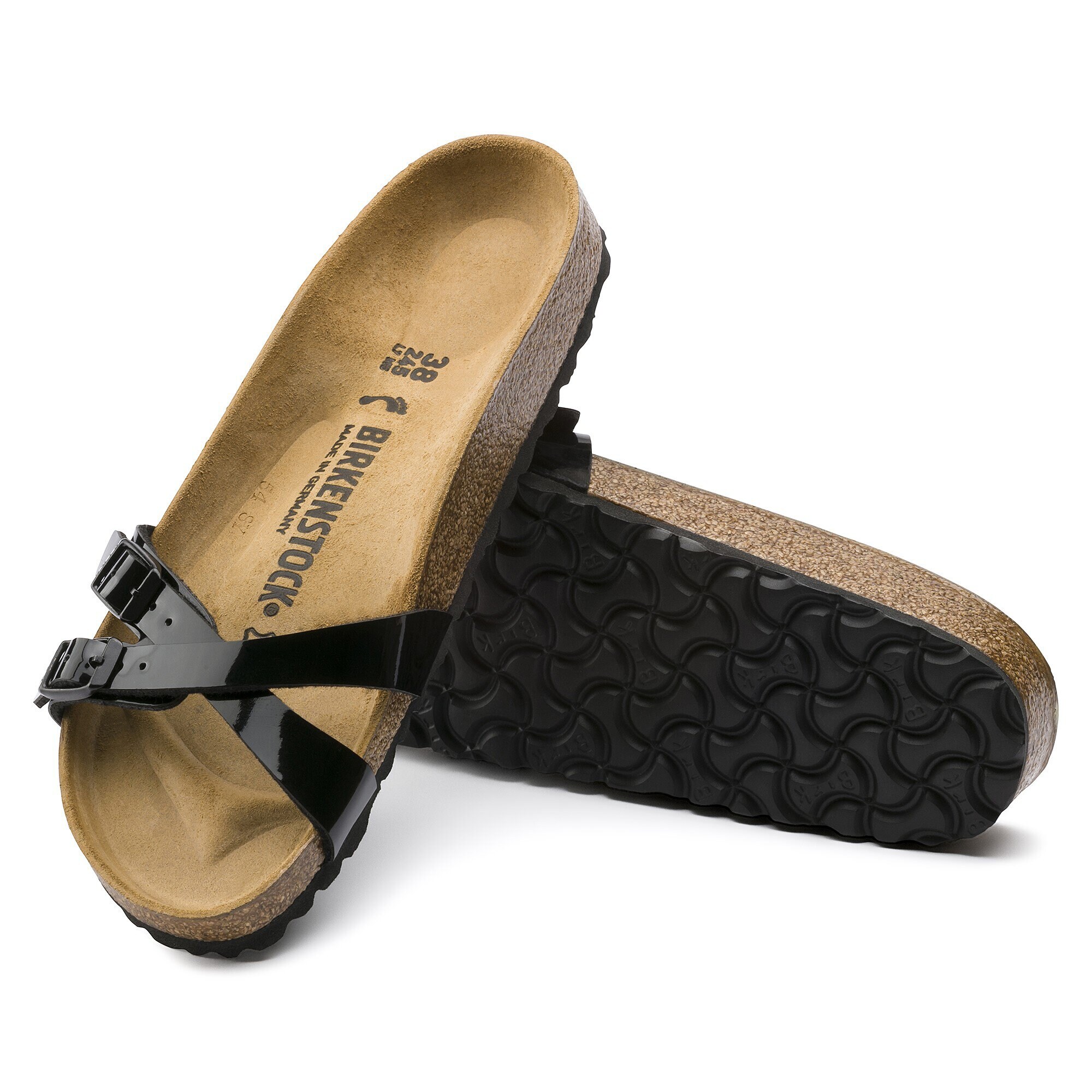 birkenstock patent black