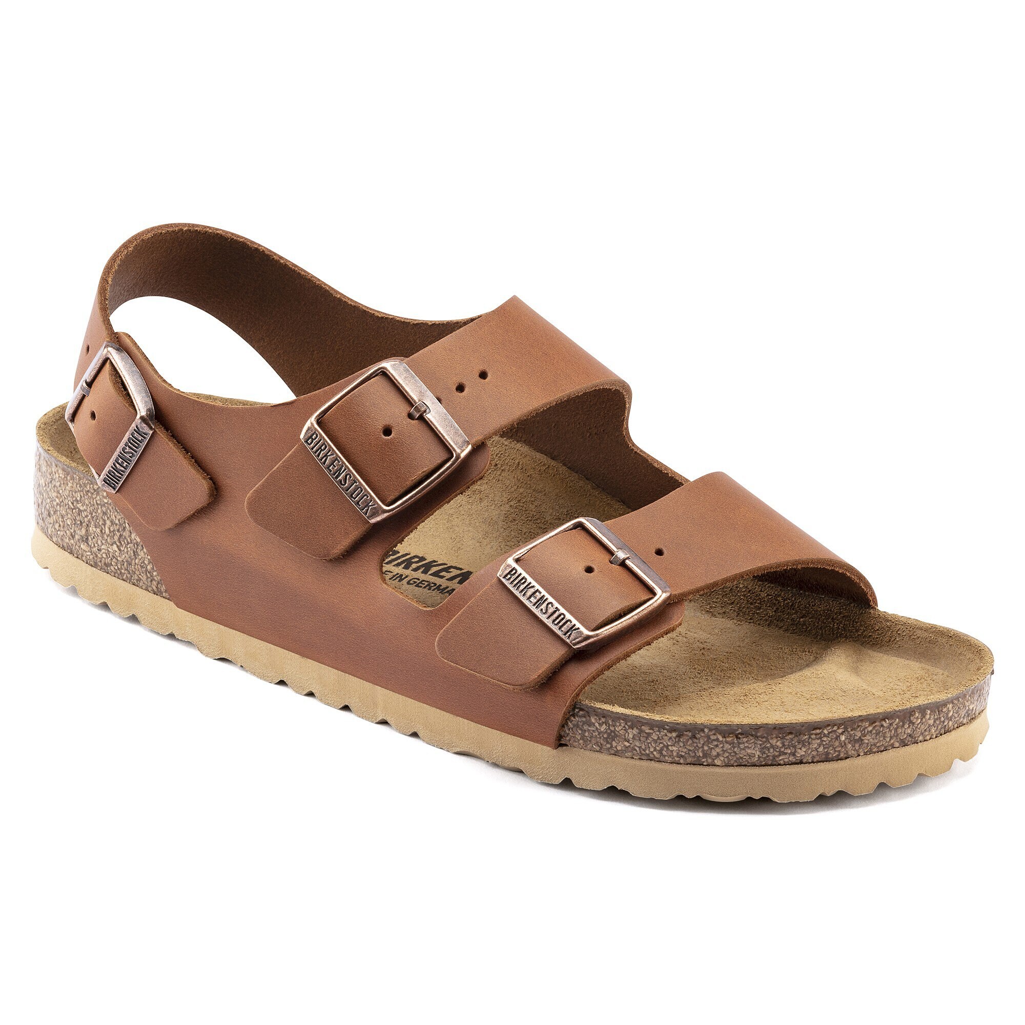 birkenstocks cognac