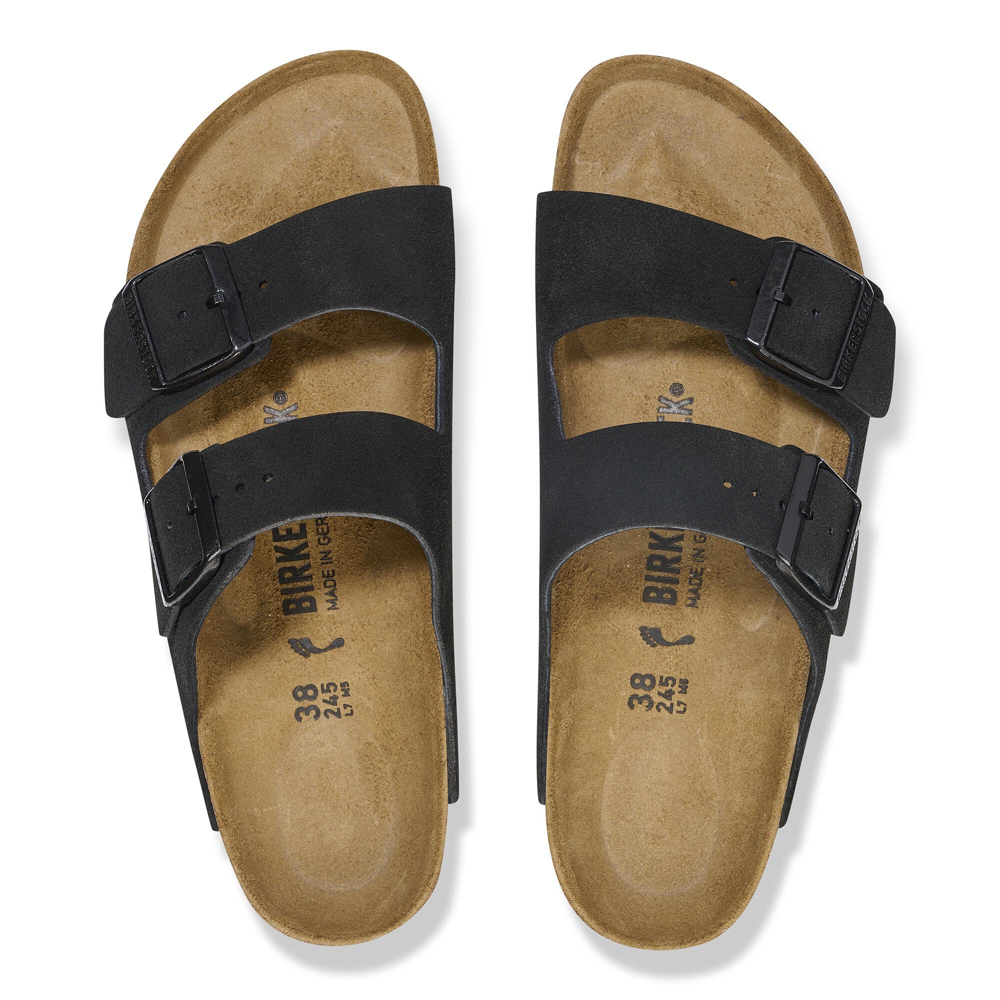 Arizona / アリゾナ スエードレザー ブラック | BIRKENSTOCK