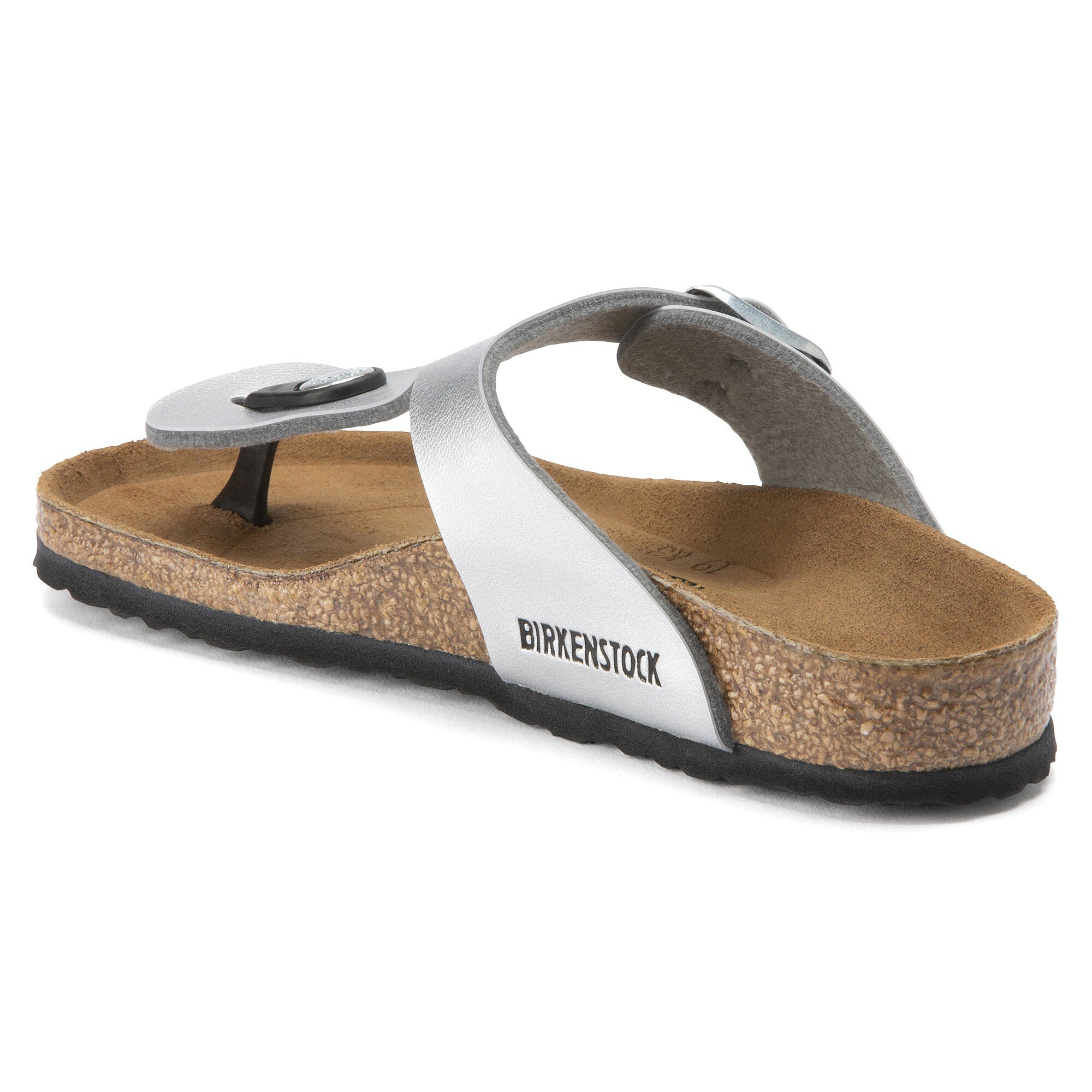 Birkenstock kids silver top