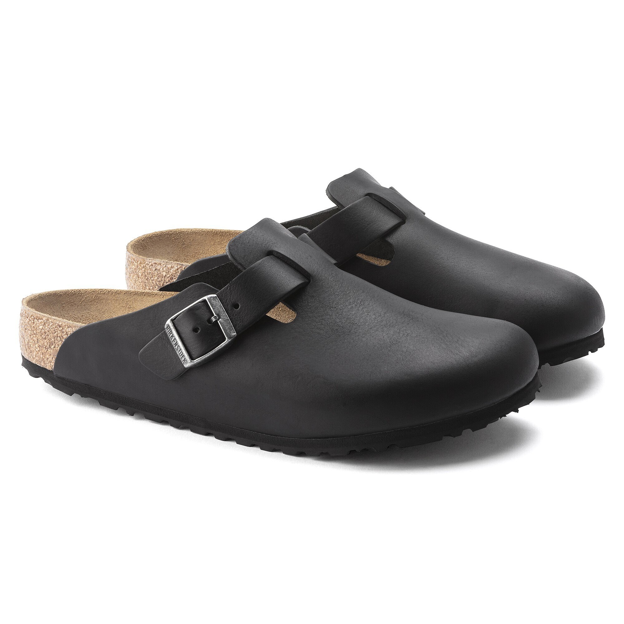 Birkenstock Boston Grip 1023458 Black Leather 44