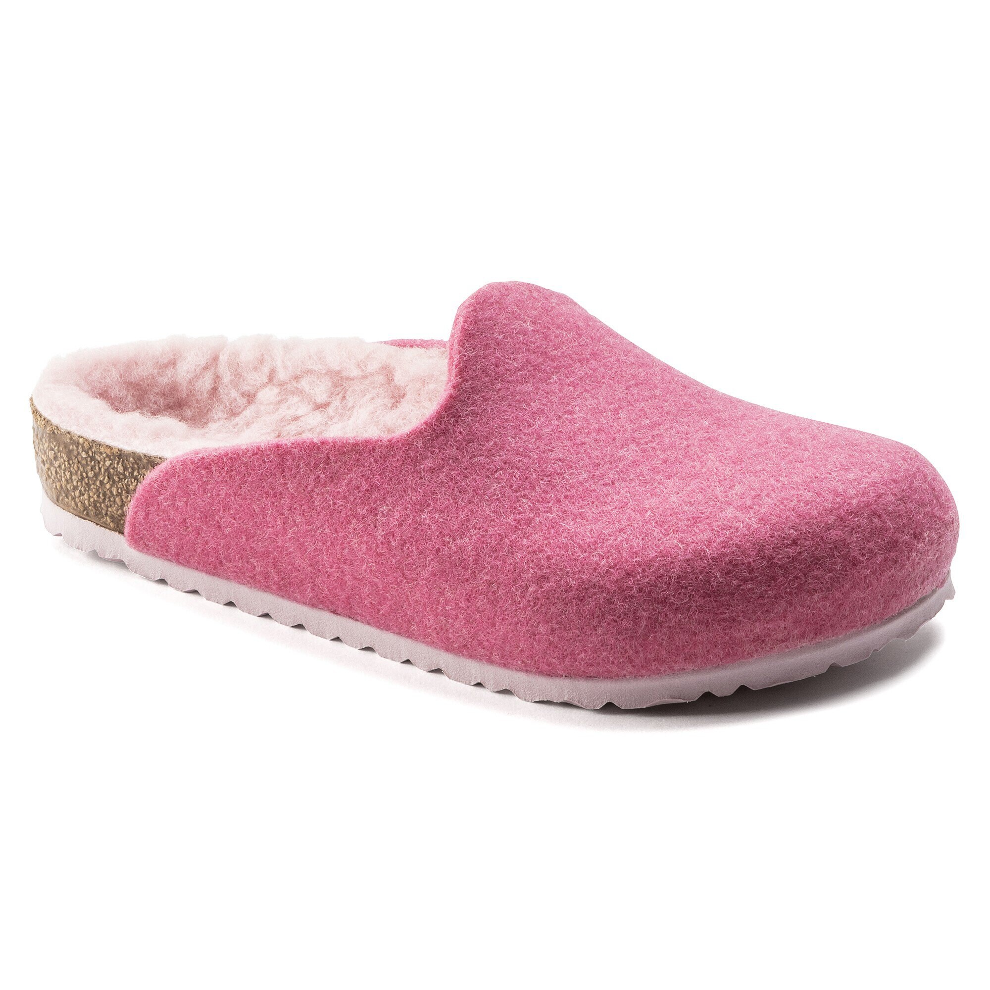 women's wool felt clogs
