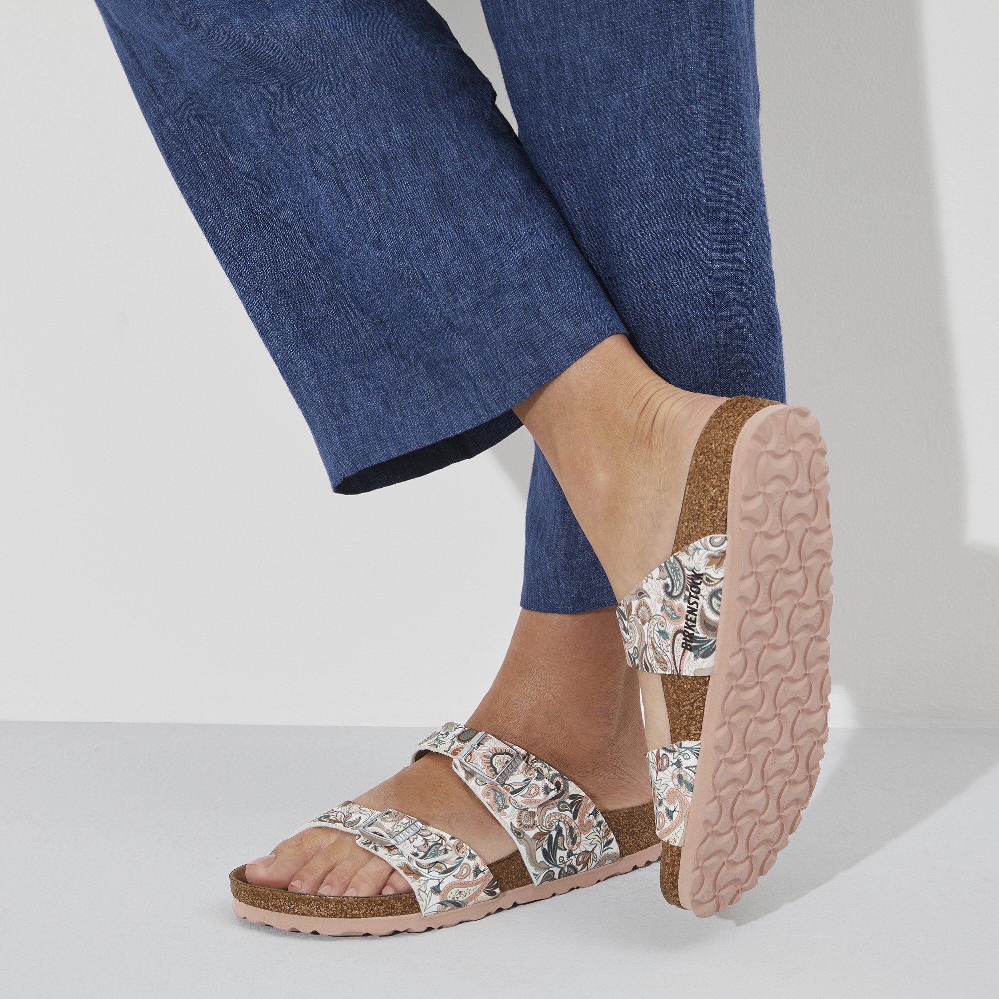 Grudge hjælpe Fange Sydney Vegan Birko-Flor Paisley Light Rose | BIRKENSTOCK