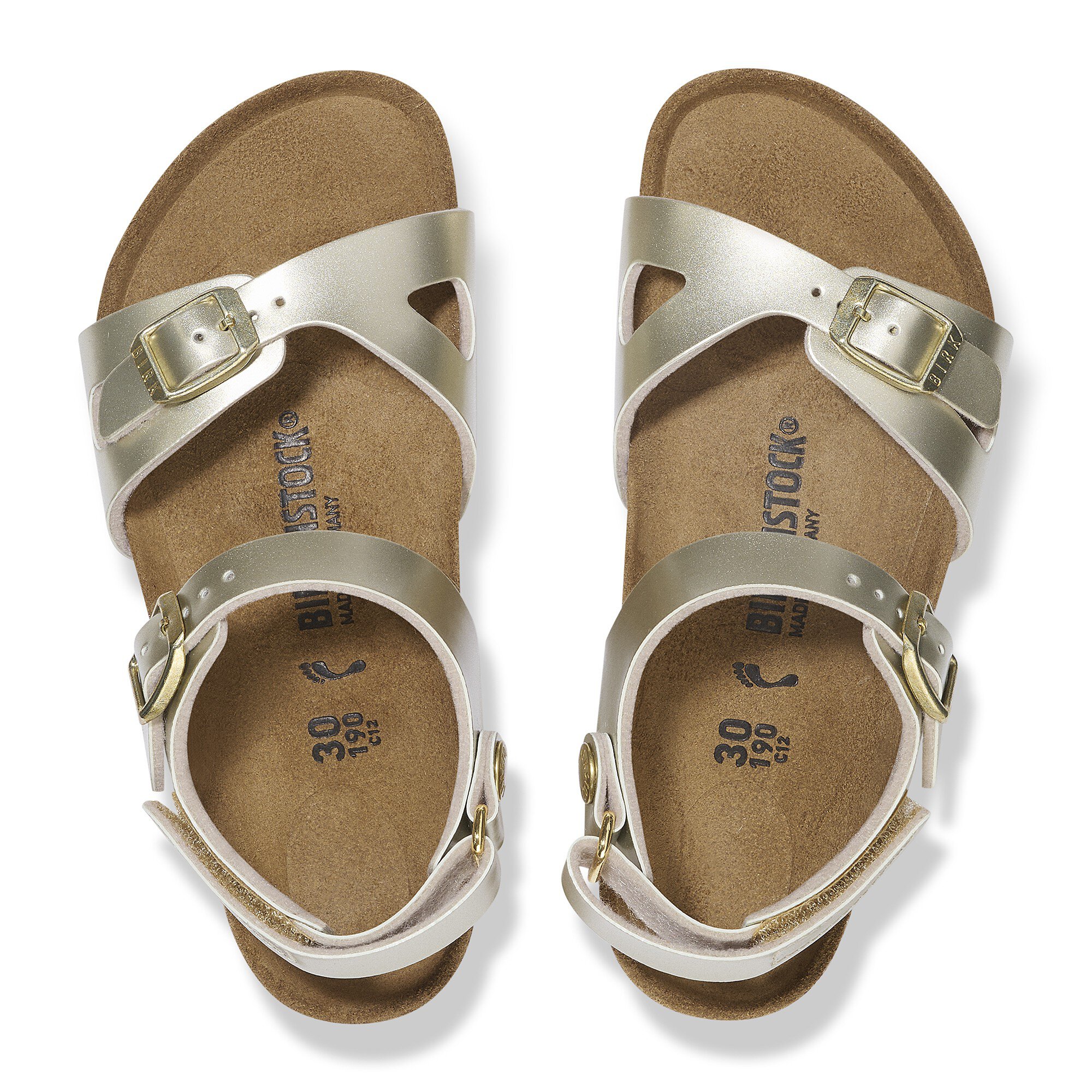birkenstock rio gold