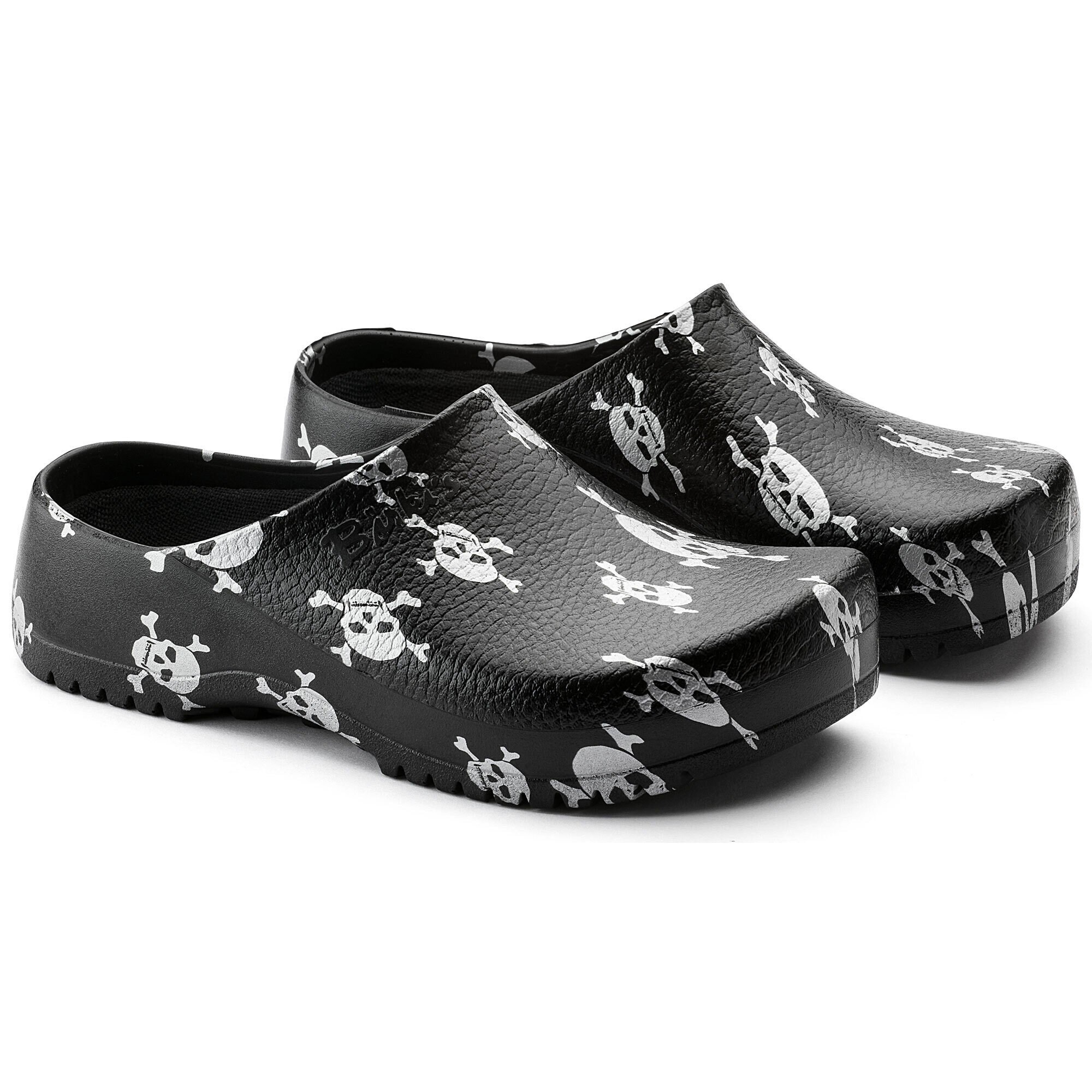 birkenstock skull clogs