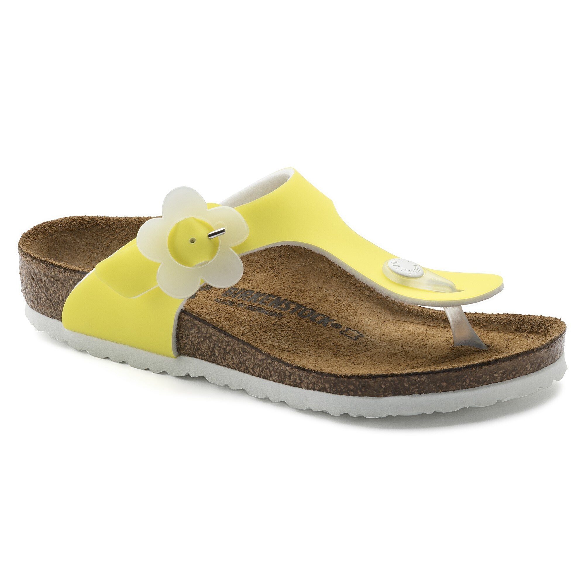 birkenstock gizeh yellow