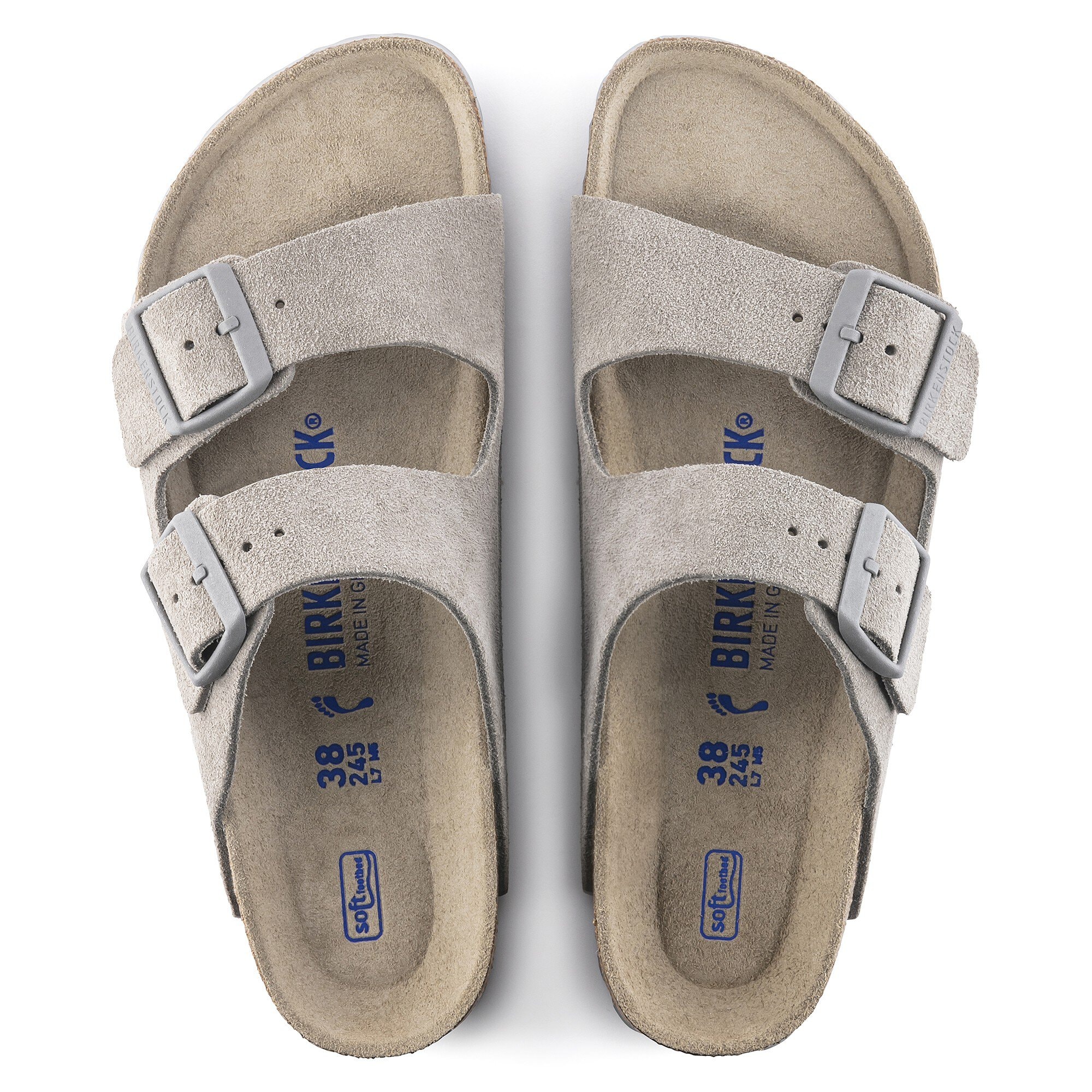 Birkenstock Arizona Suede with Soft Footbed 