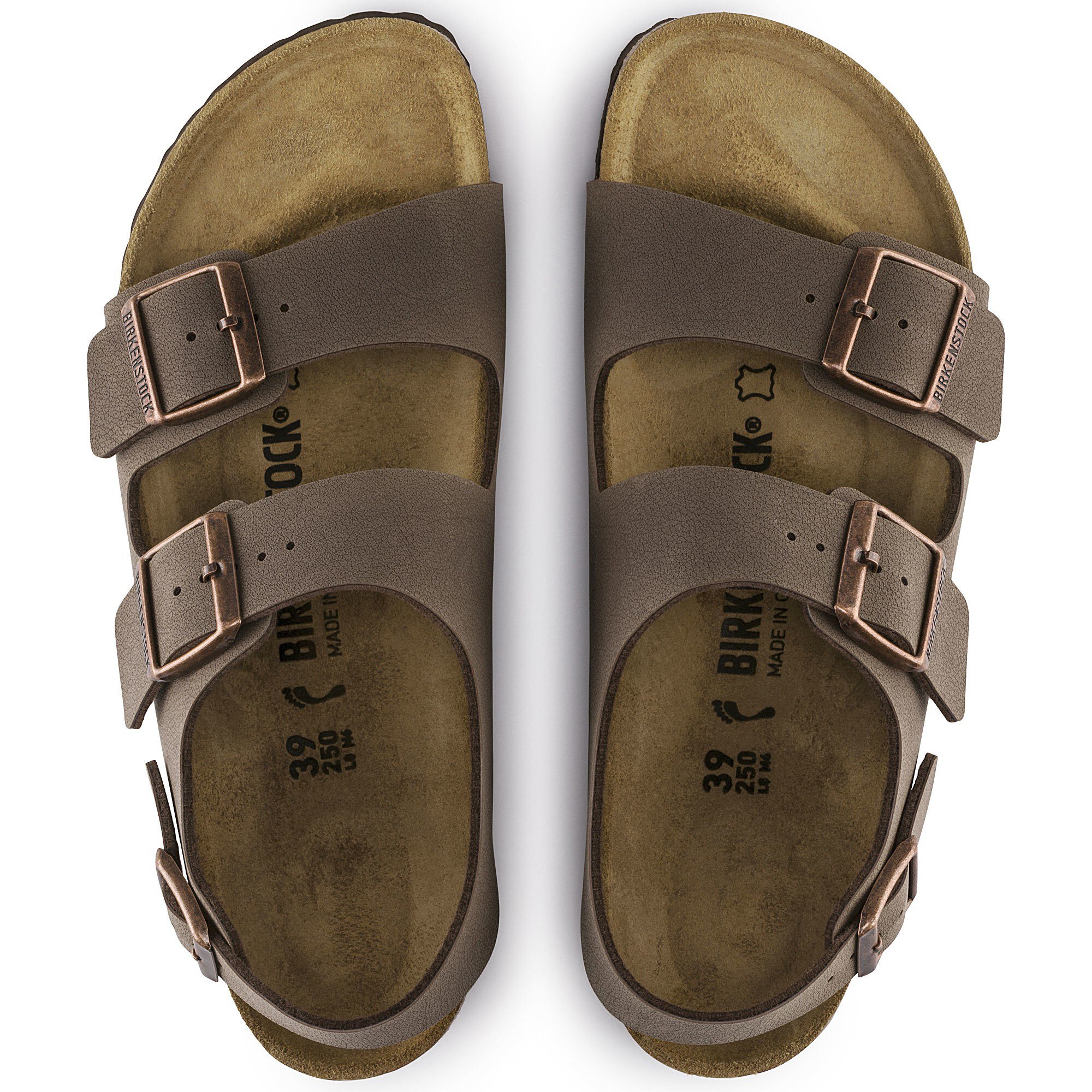 Milano / ミラノ ビルコフロー ヌバック モカ | BIRKENSTOCK