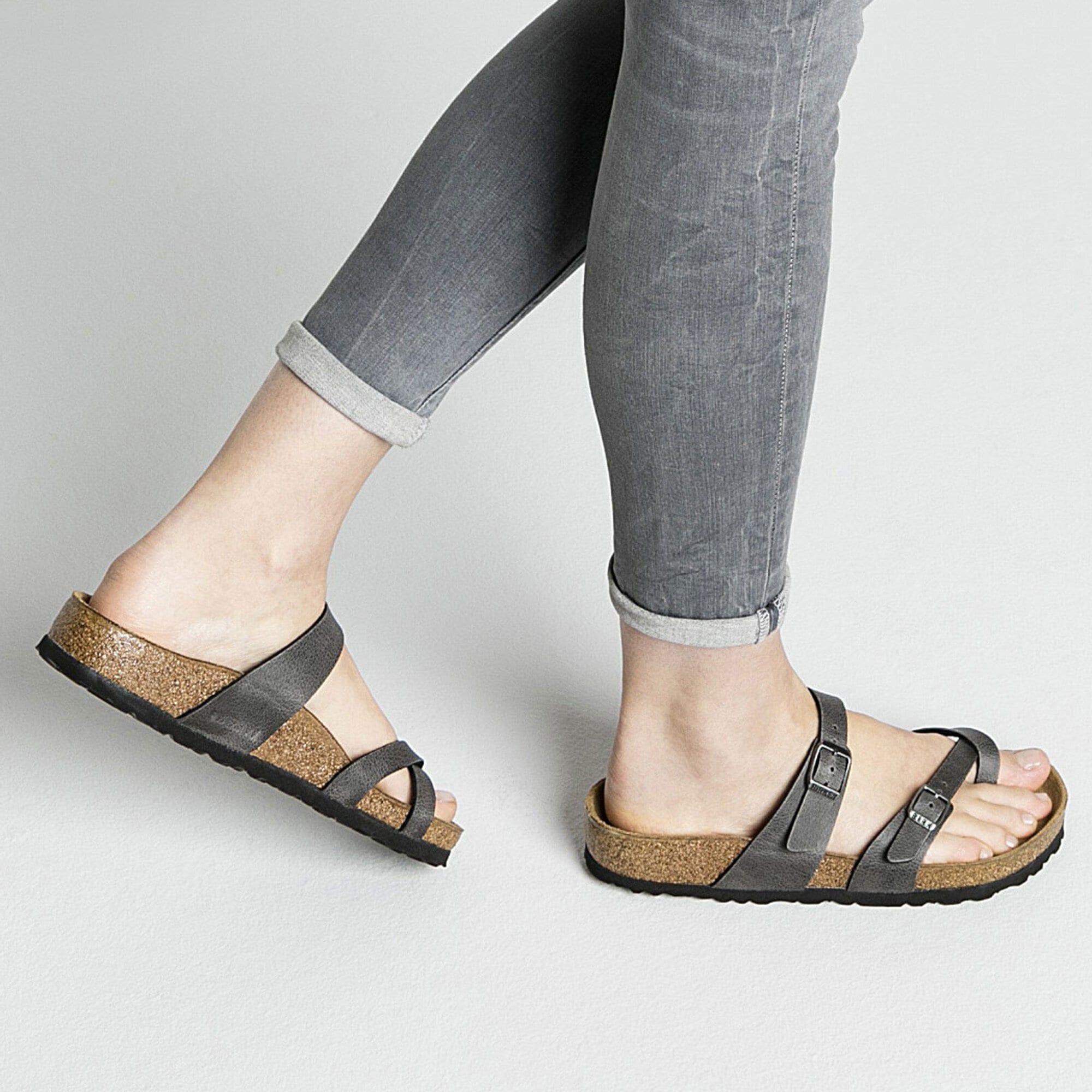 birkenstock mayari pull up anthracite