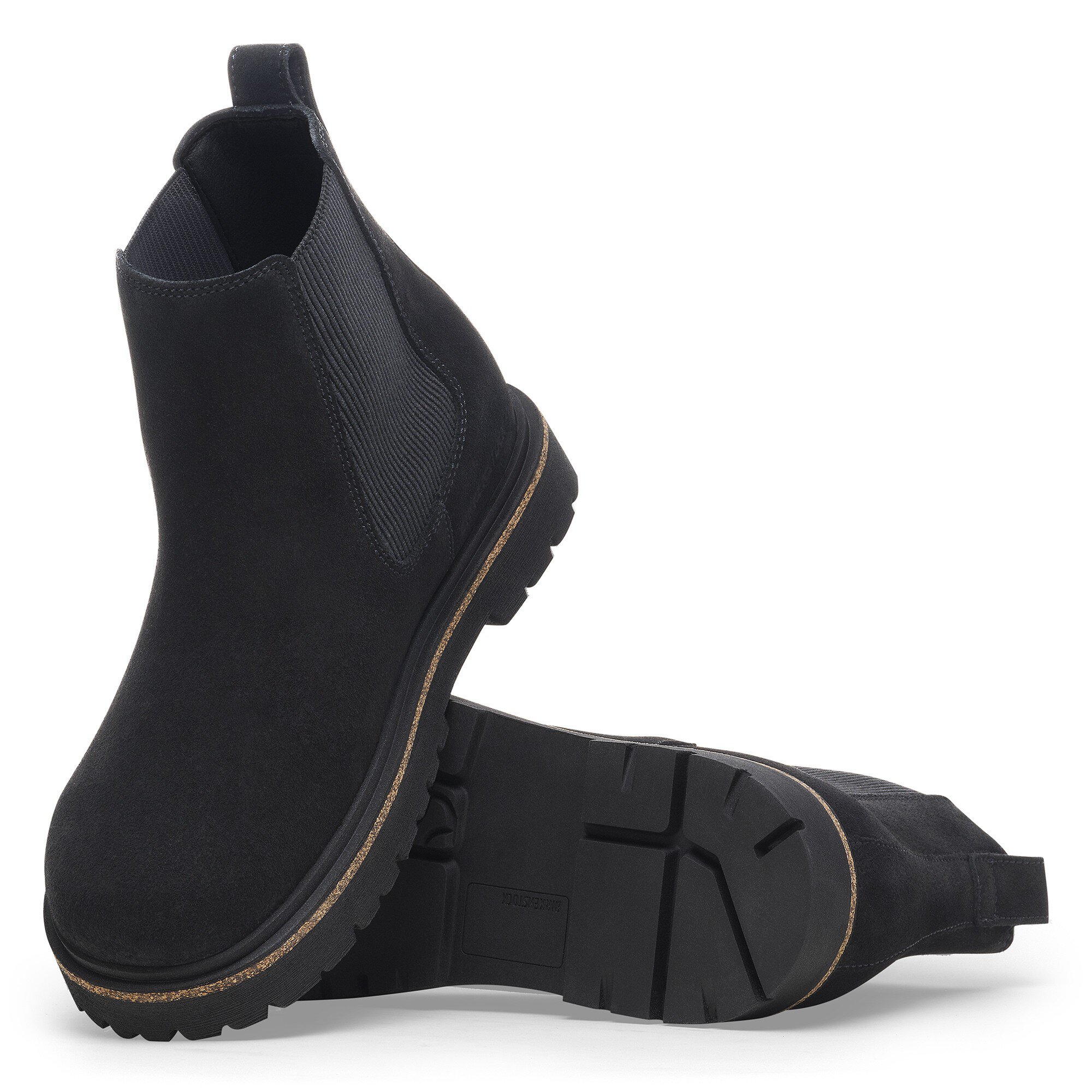 Highwood Slip On Men スエードレザー ブラック | BIRKENSTOCK Highwood Slip On Men スエードレザー ブラック | BIRKENSTOCK