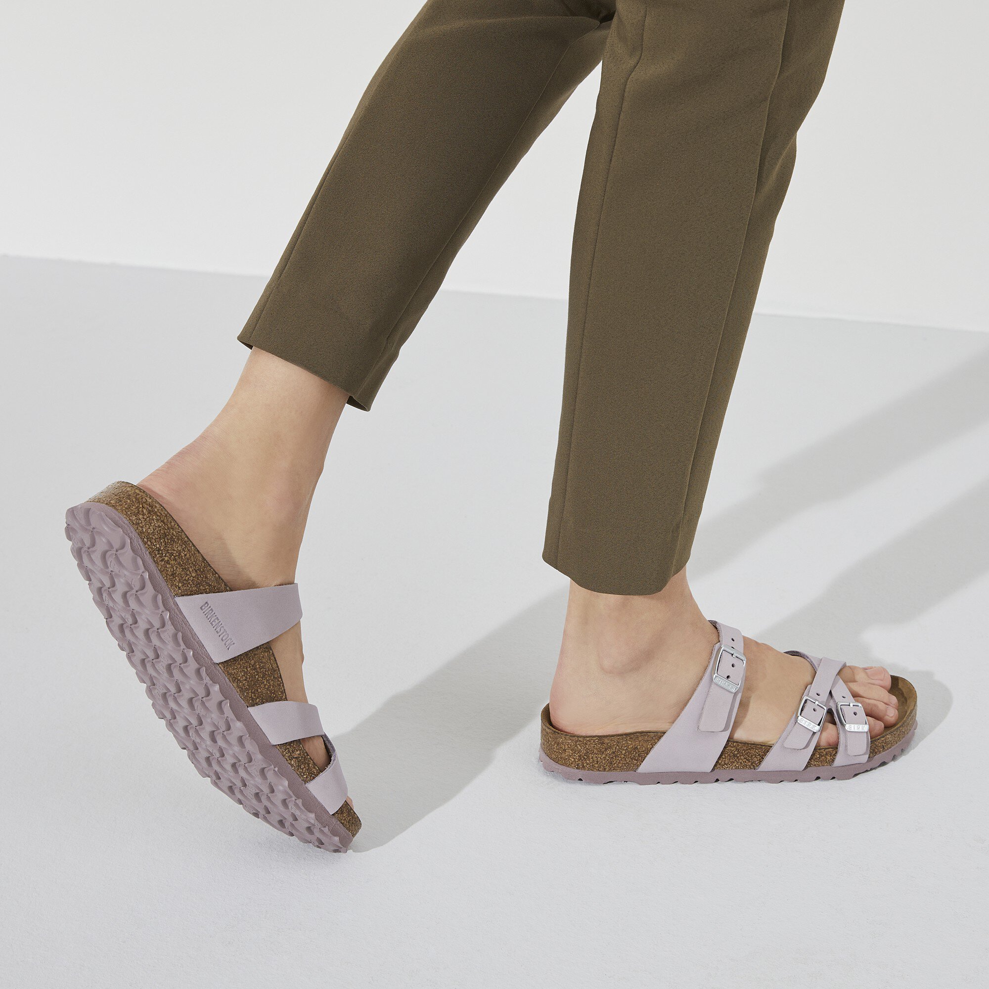 Soft lilac birkenstocks hotsell
