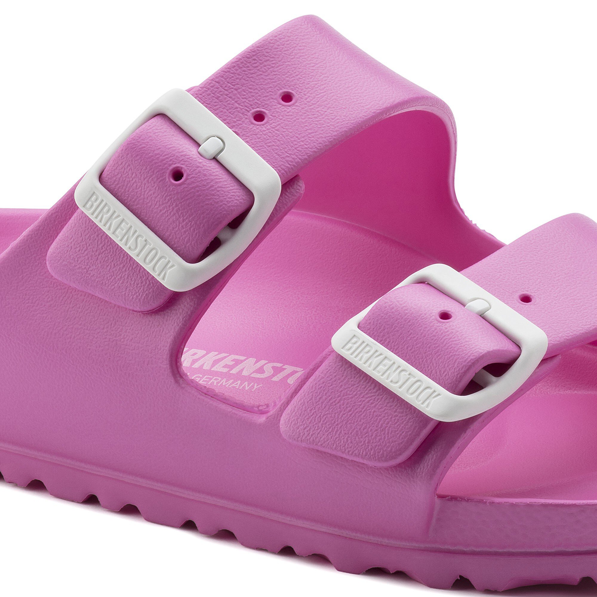 pink birkenstocks arizona eva