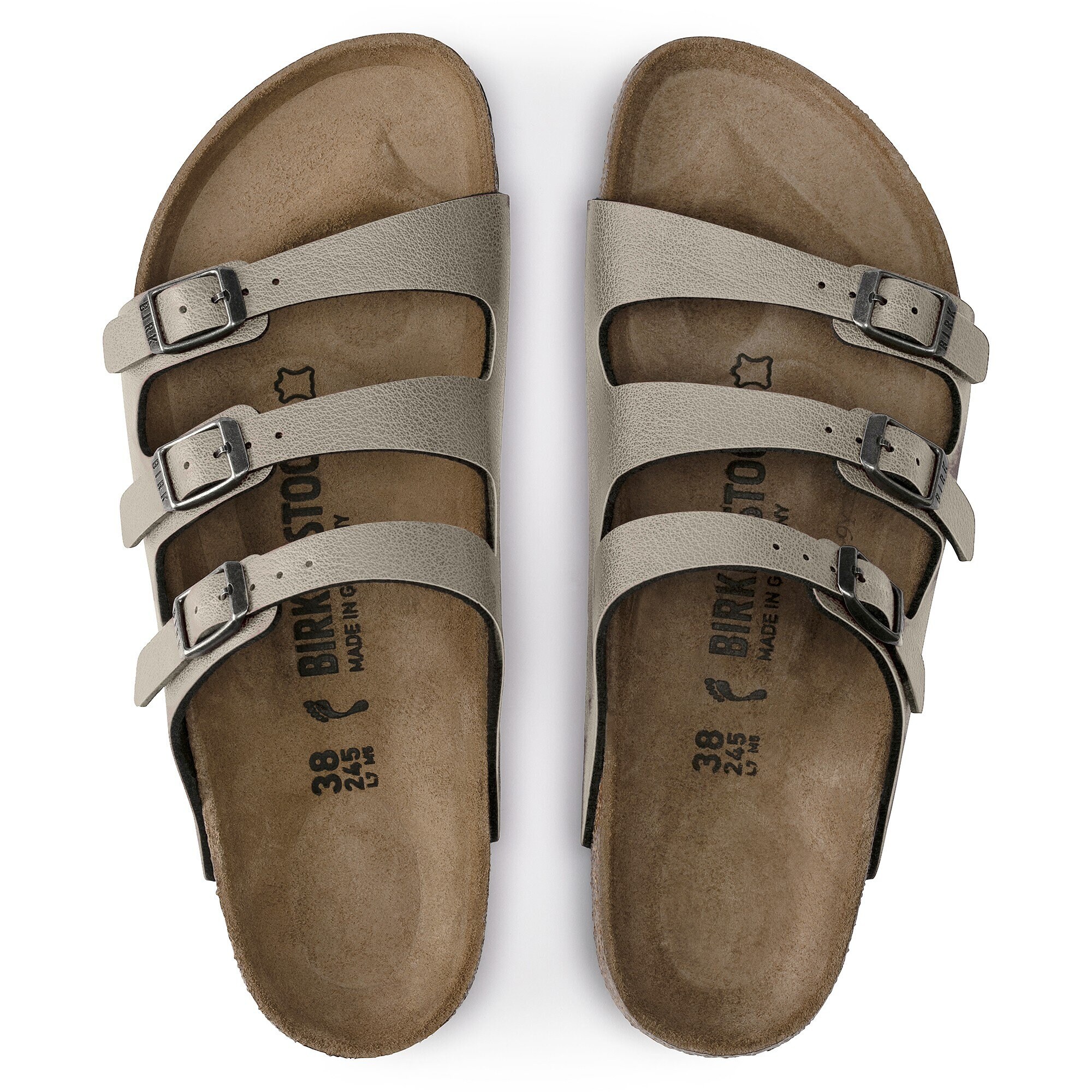 Birkenstock florida pull top up stone