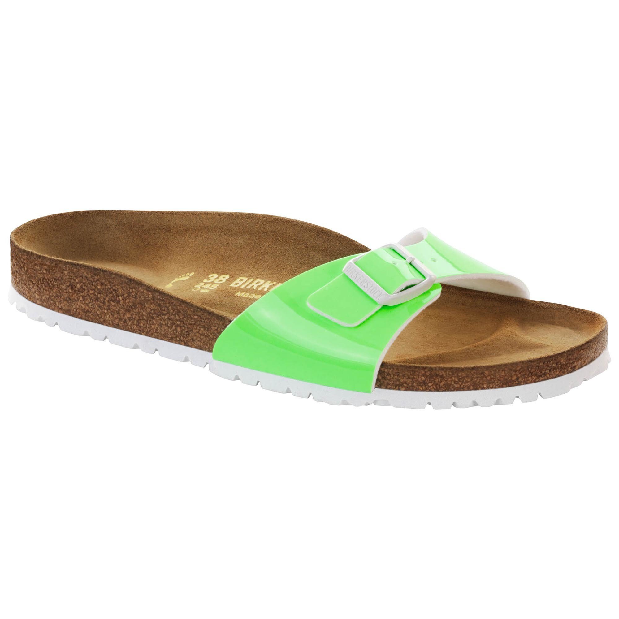 behandeling aantrekken bijwoord Madrid Birko-Flor Patent Neon Green Patent | BIRKENSTOCK