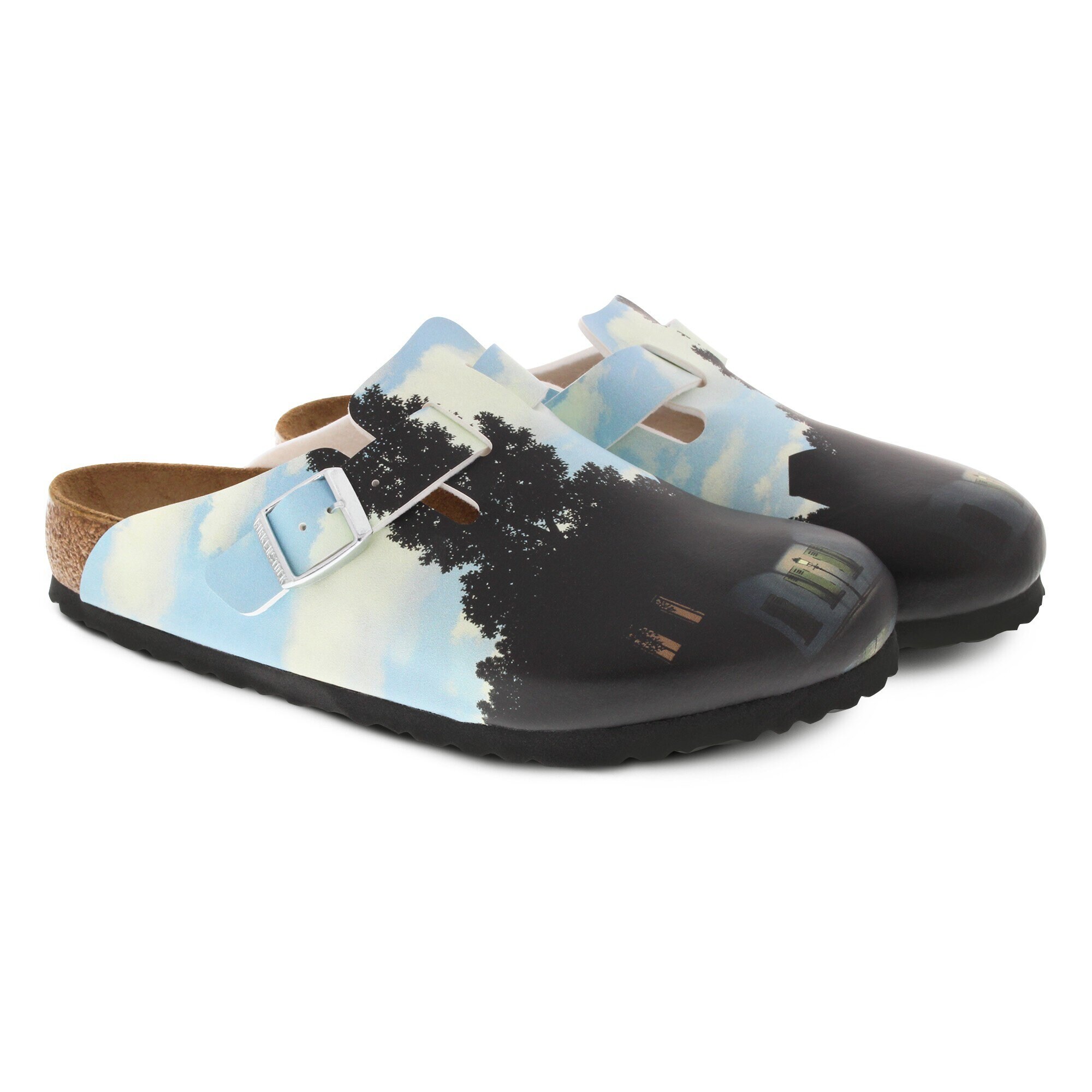 Boston Magritte House Birko Flor Black BIRKENSTOCK