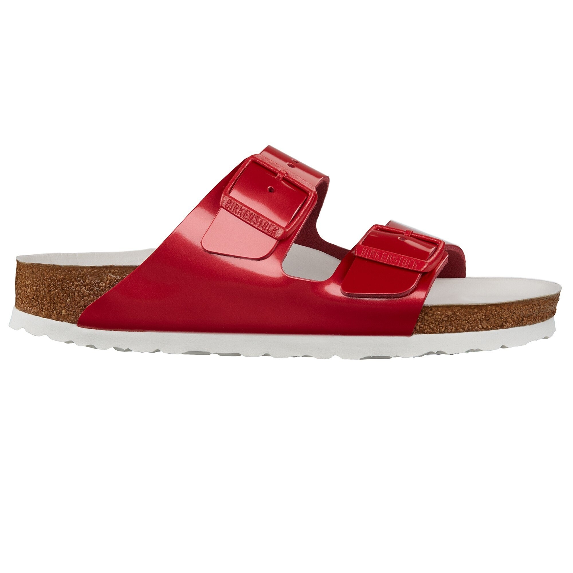 birkenstock arizona exquisite lollipop red