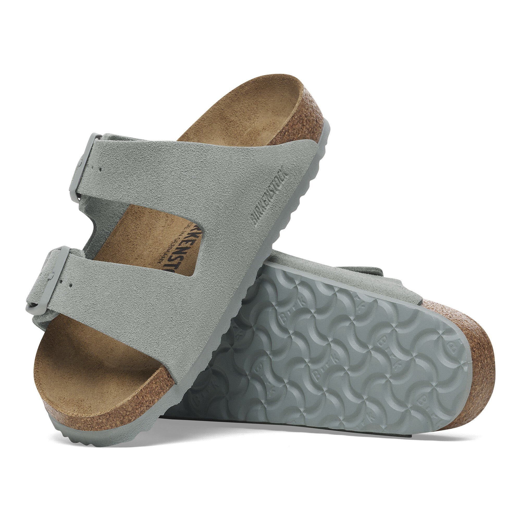 Arizona / アリゾナ スエードレザー ピュアセージ | BIRKENSTOCK