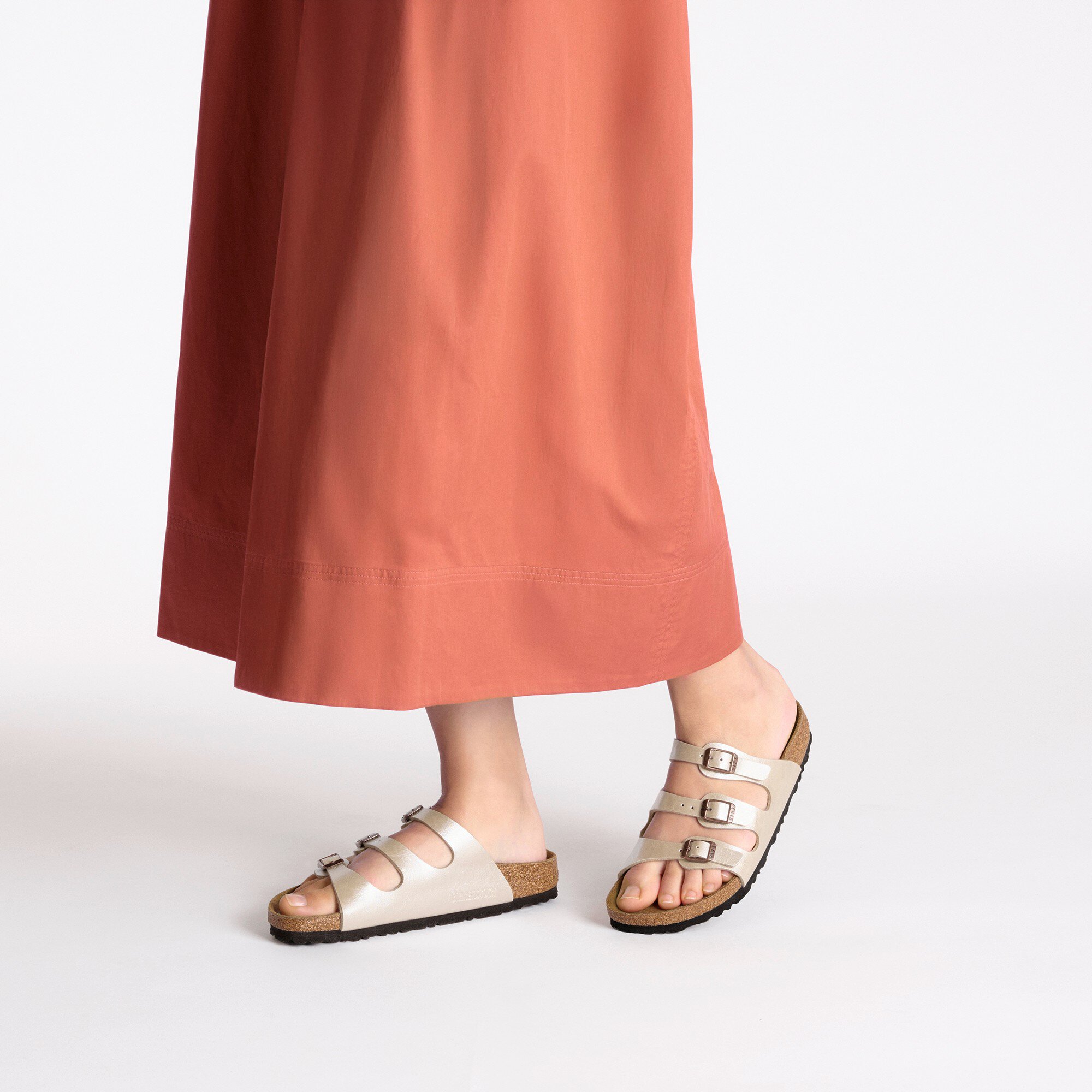 Florida BS Birko-Flor Graceful Pearl White | BIRKENSTOCK